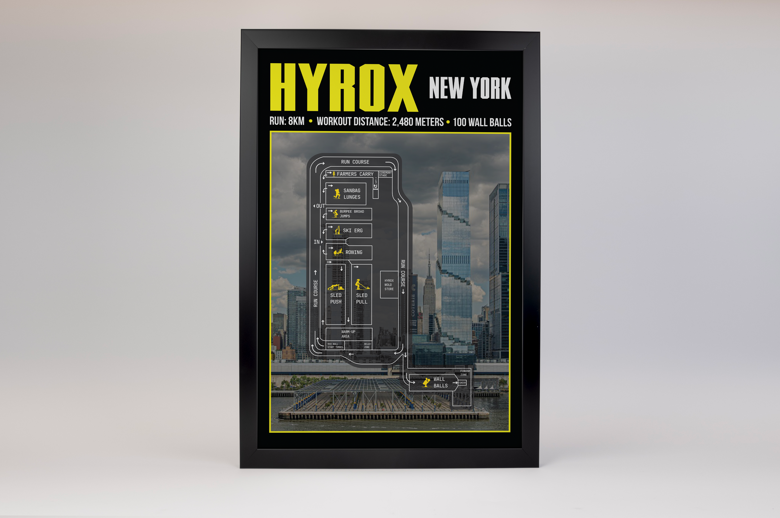 Hyrox New York Poster V2