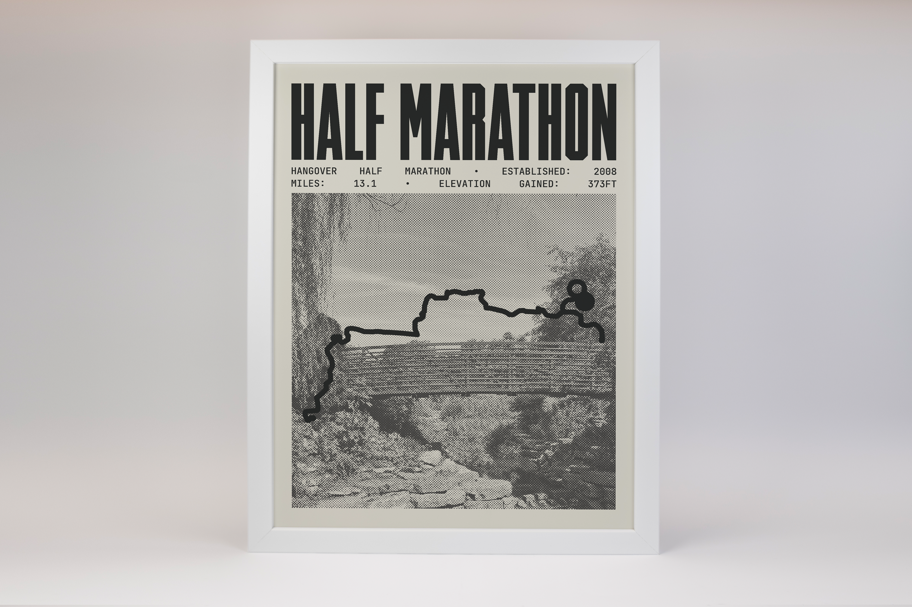 Hangover Half-Marathon Poster
