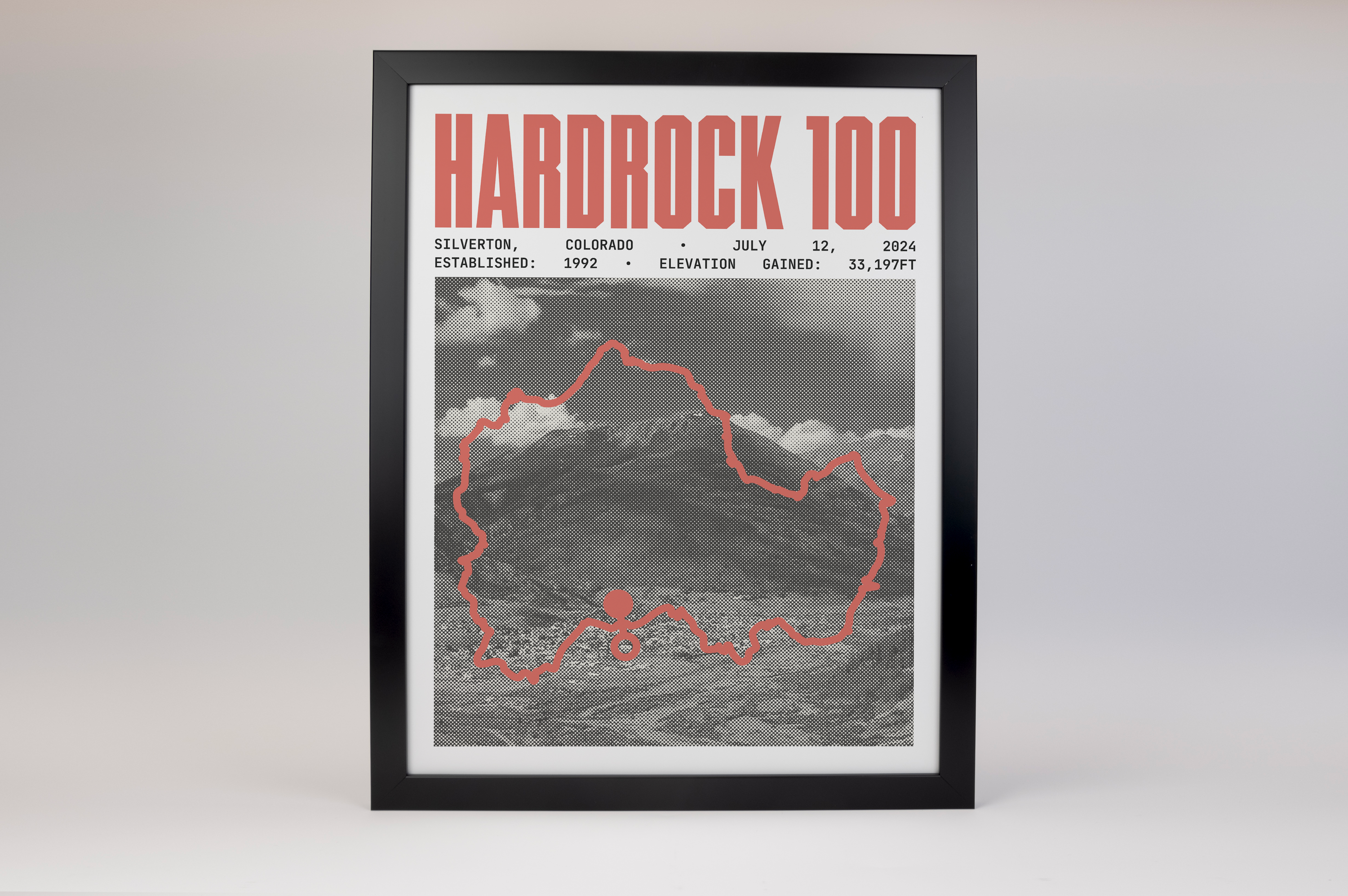 Hardrock 100 Endurance Run Poster