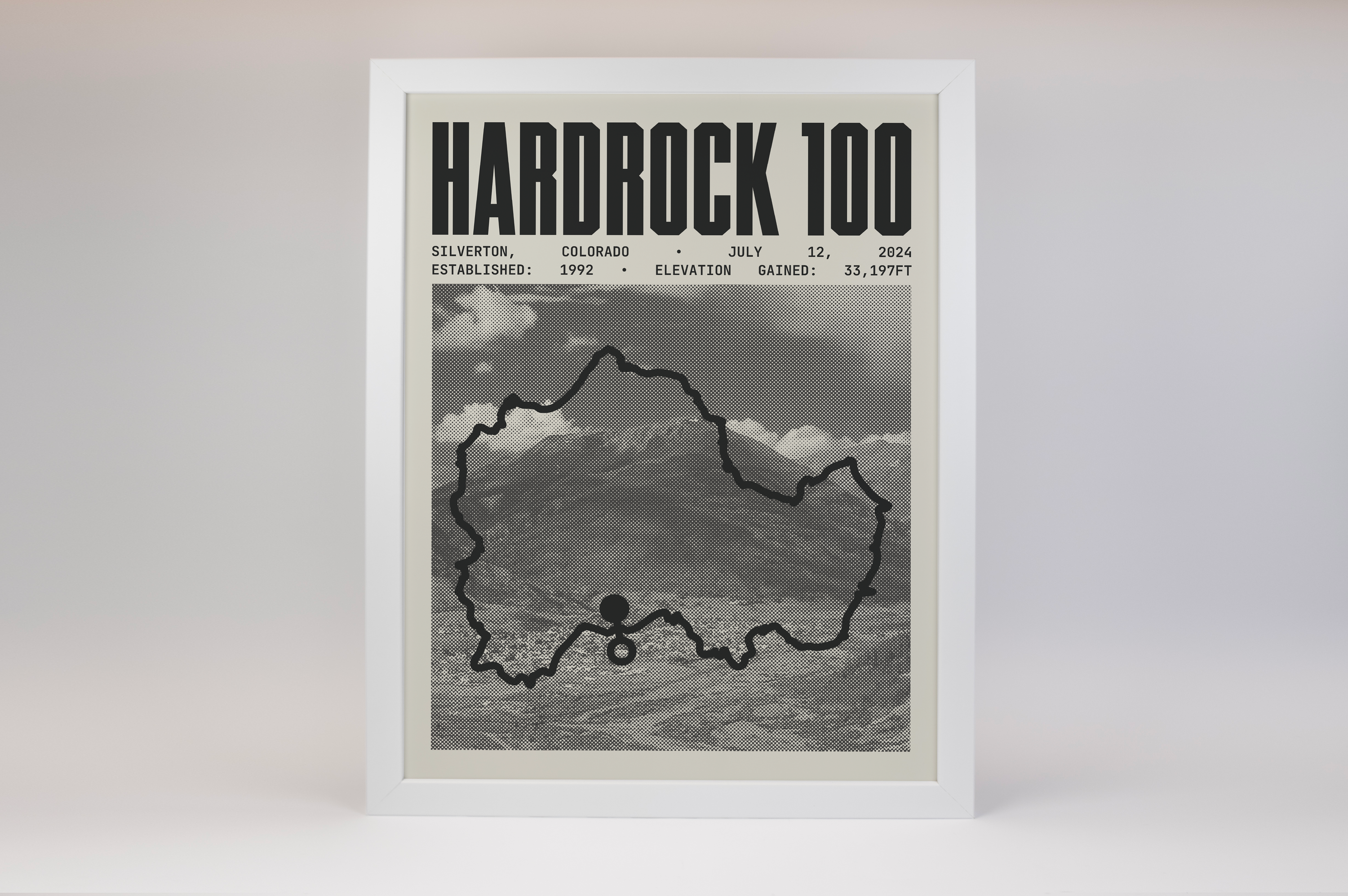 Hardrock 100 Endurance Run Poster