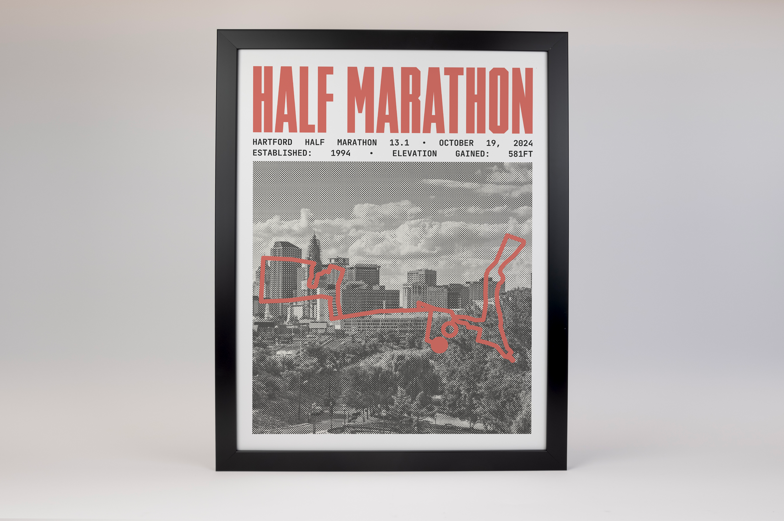 Hartford Half-Marathon Poster