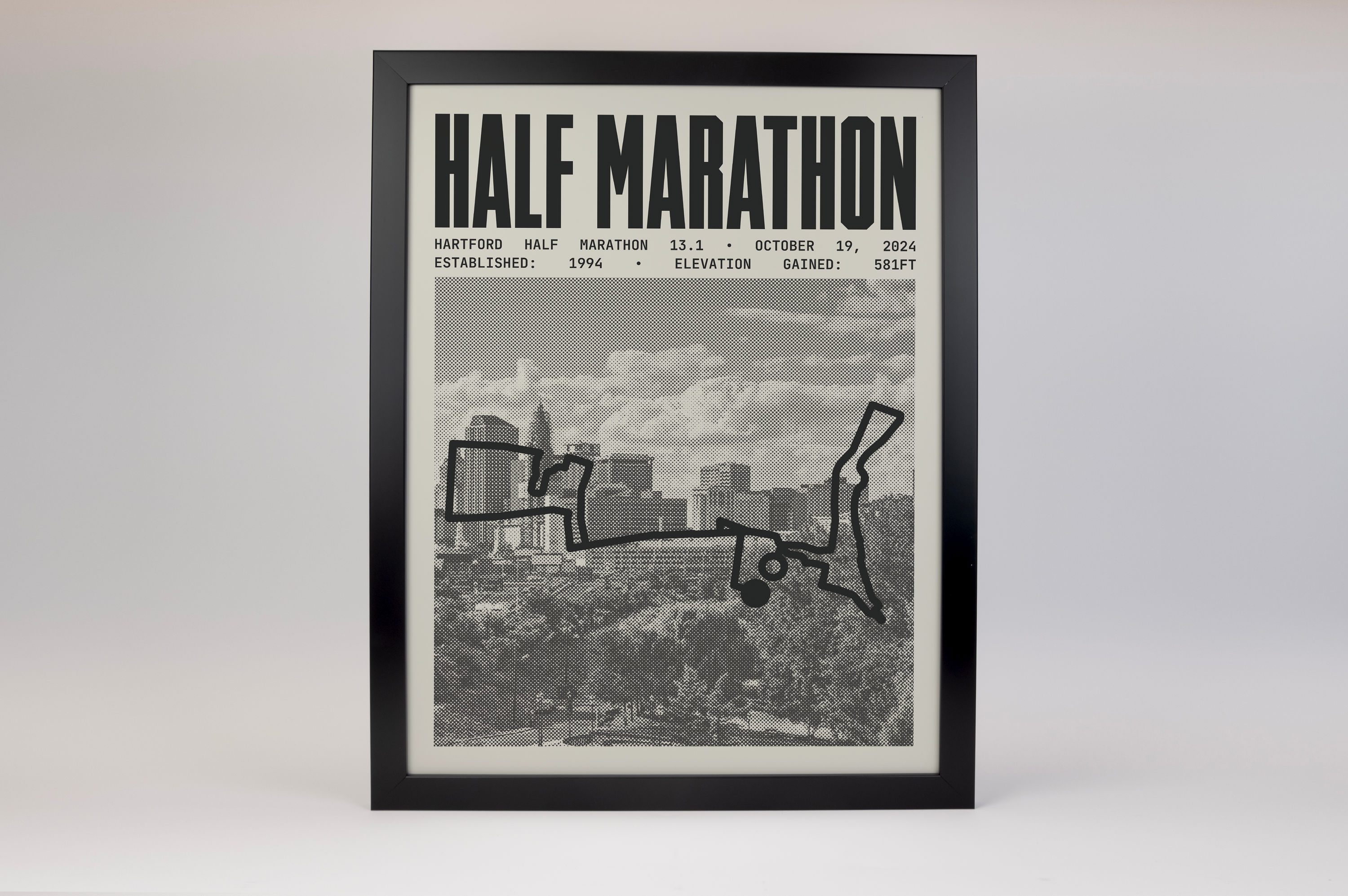 Hartford Half-Marathon Poster