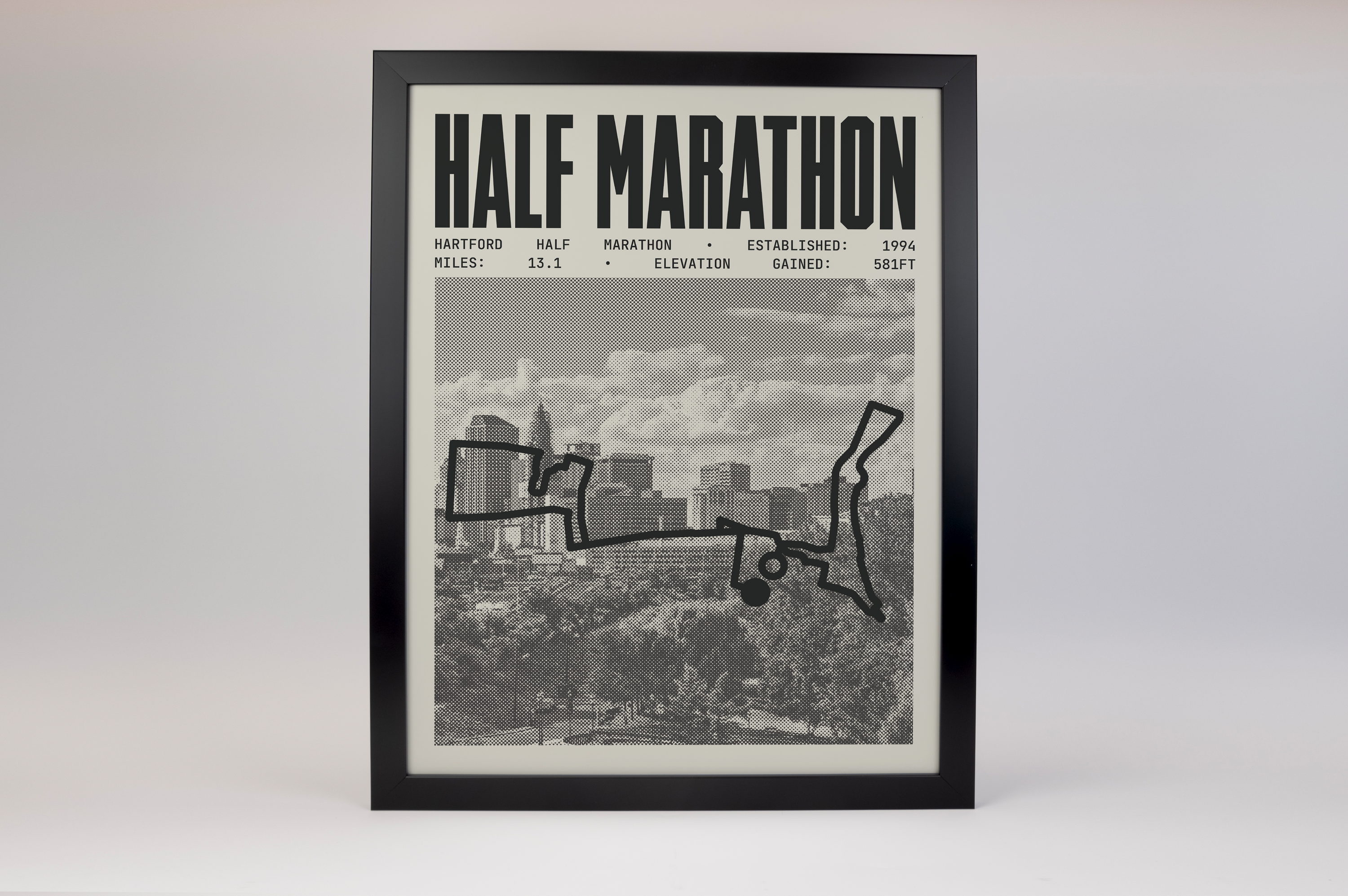 Hartford Half-Marathon Poster