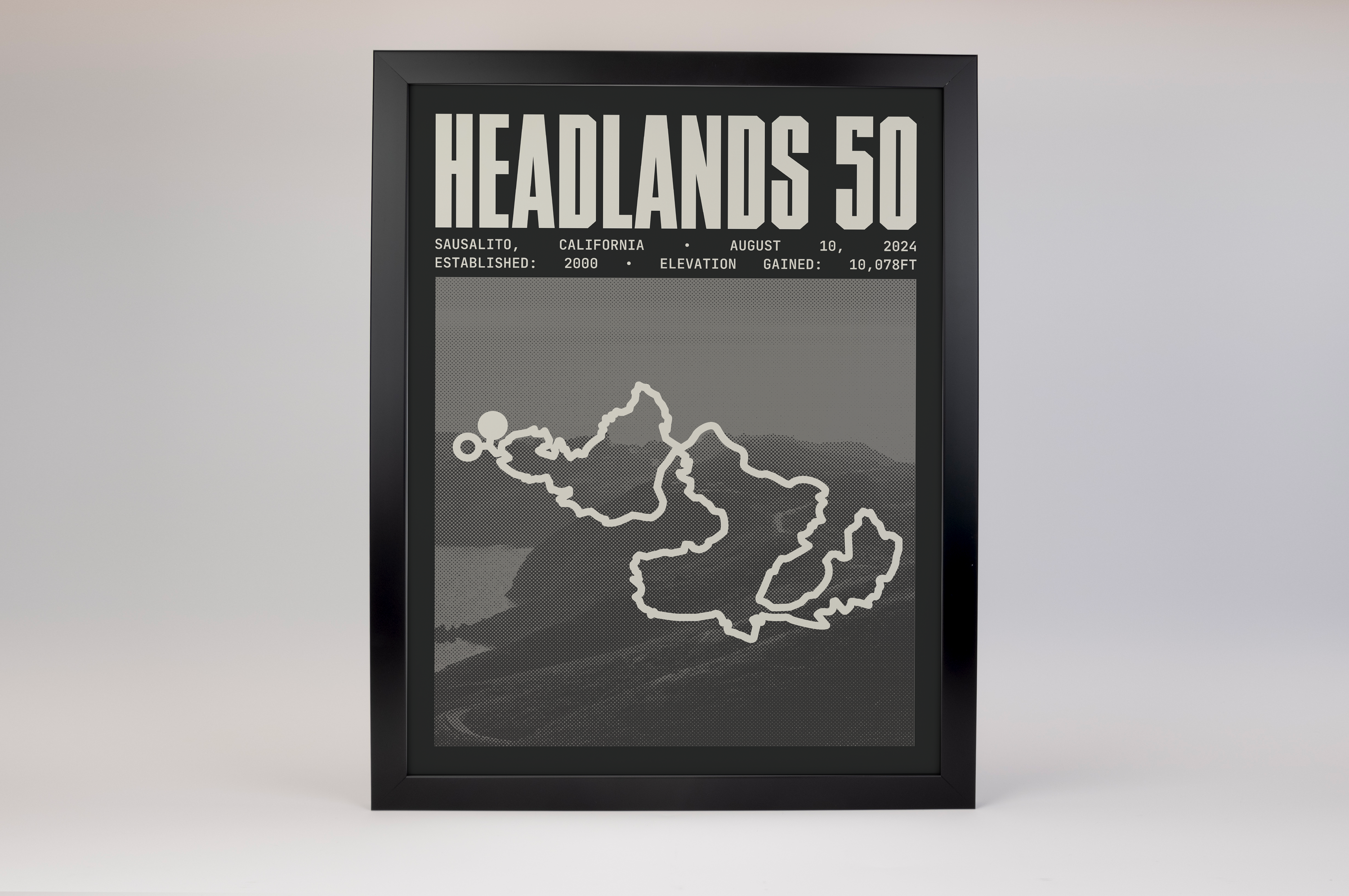 Headlands 50 Endurance Run Poster