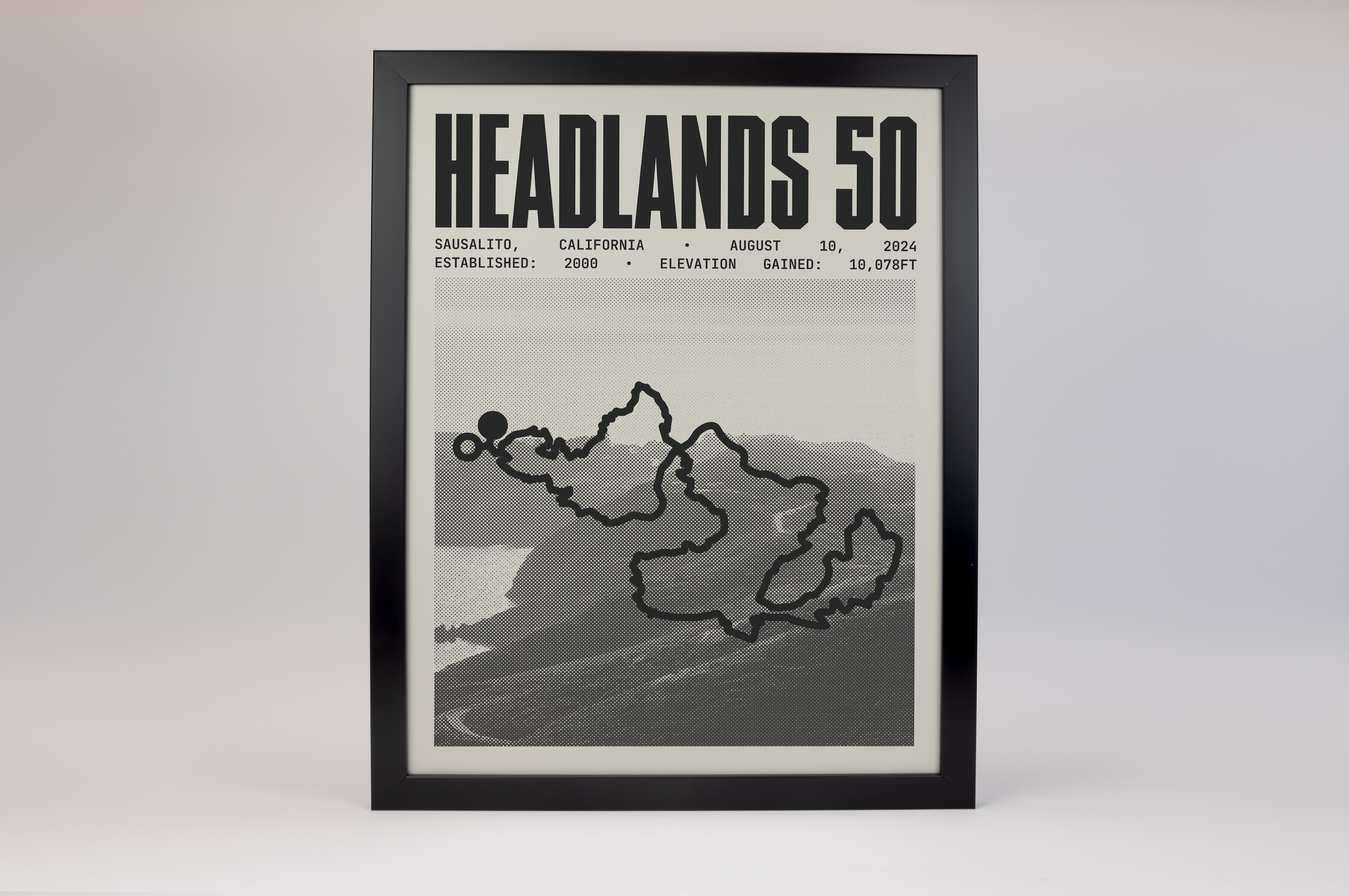 Headlands 50 Endurance Run Poster