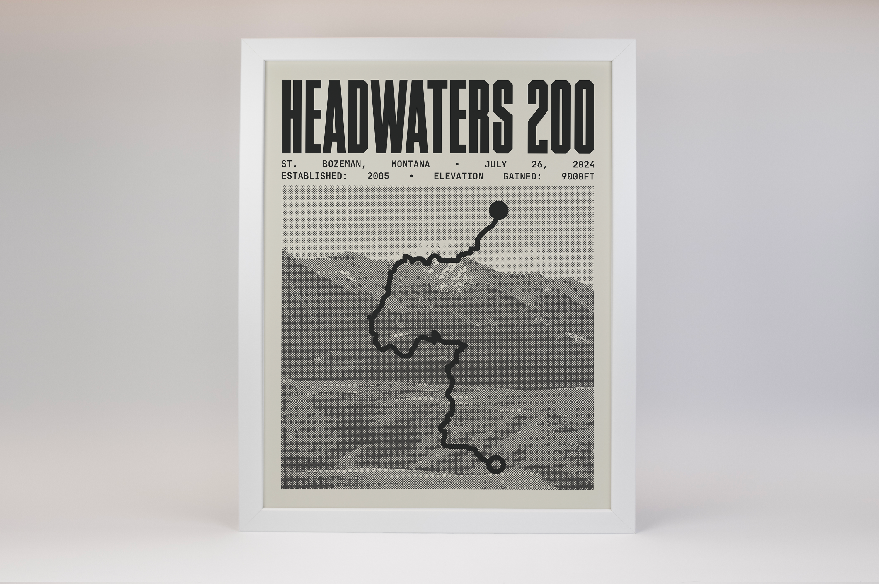 Headwaters 200 Endurance Run Poster