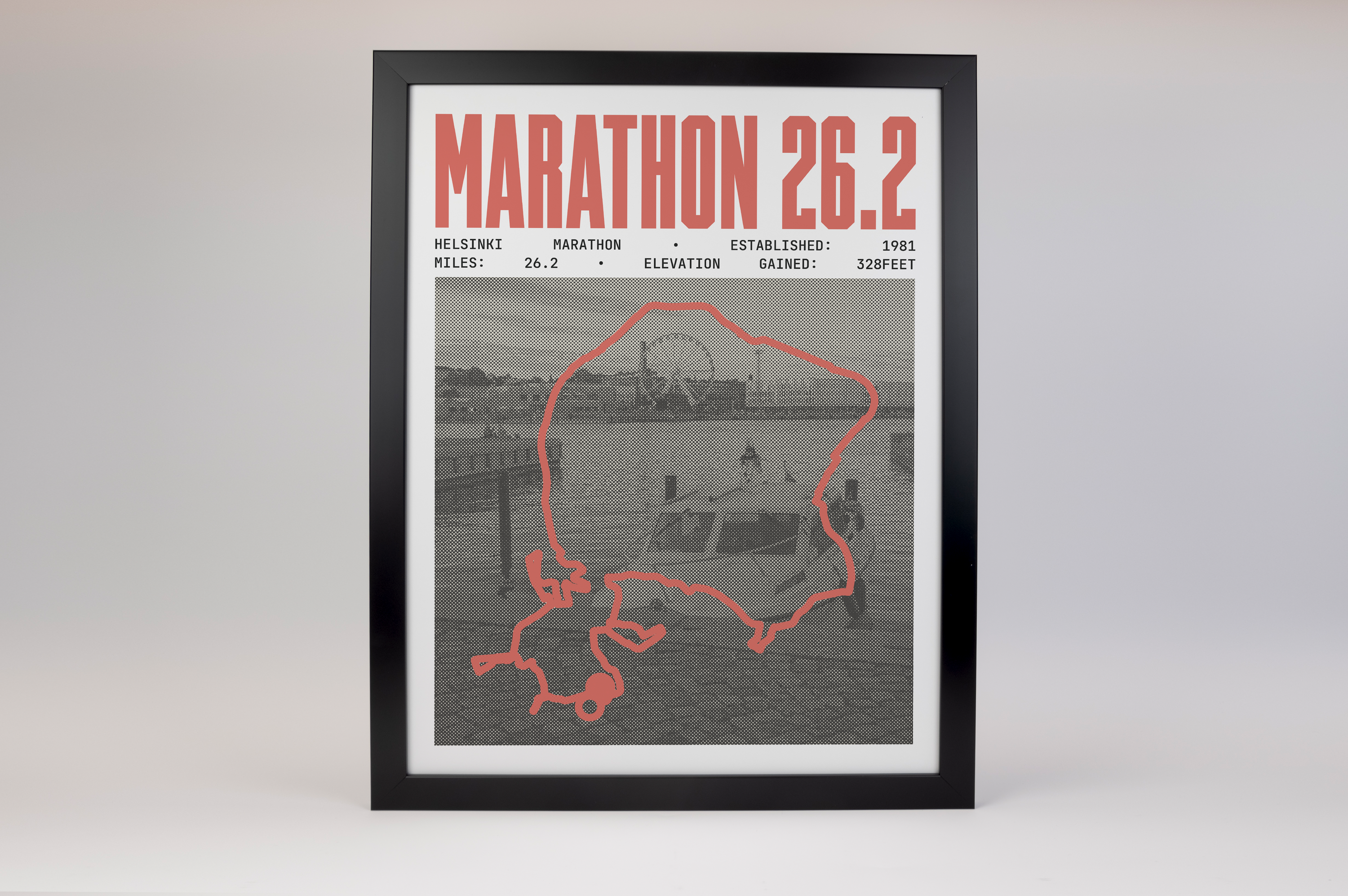 Helsinki Marathon Poster