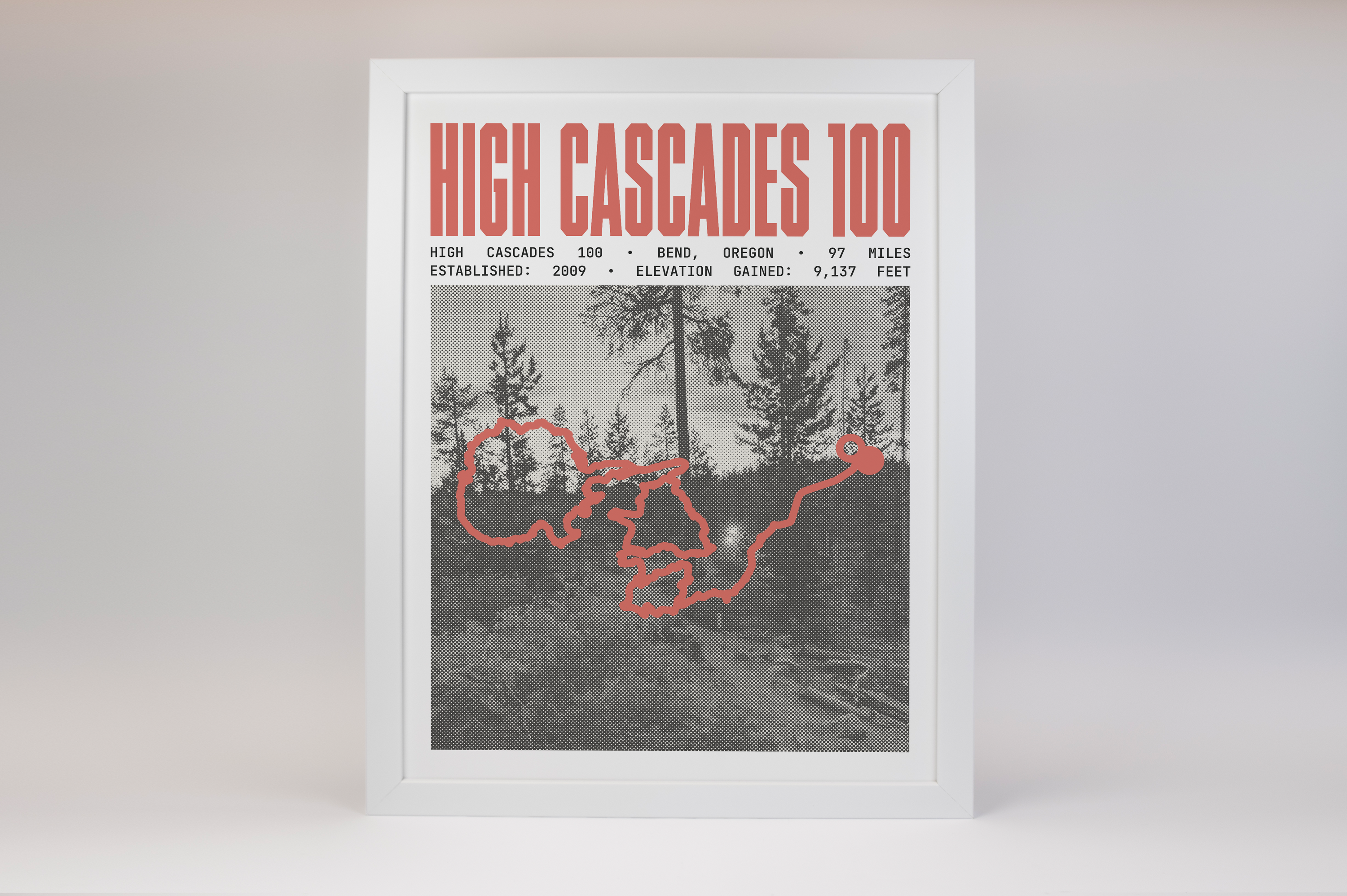 High Cascades 100 Poster