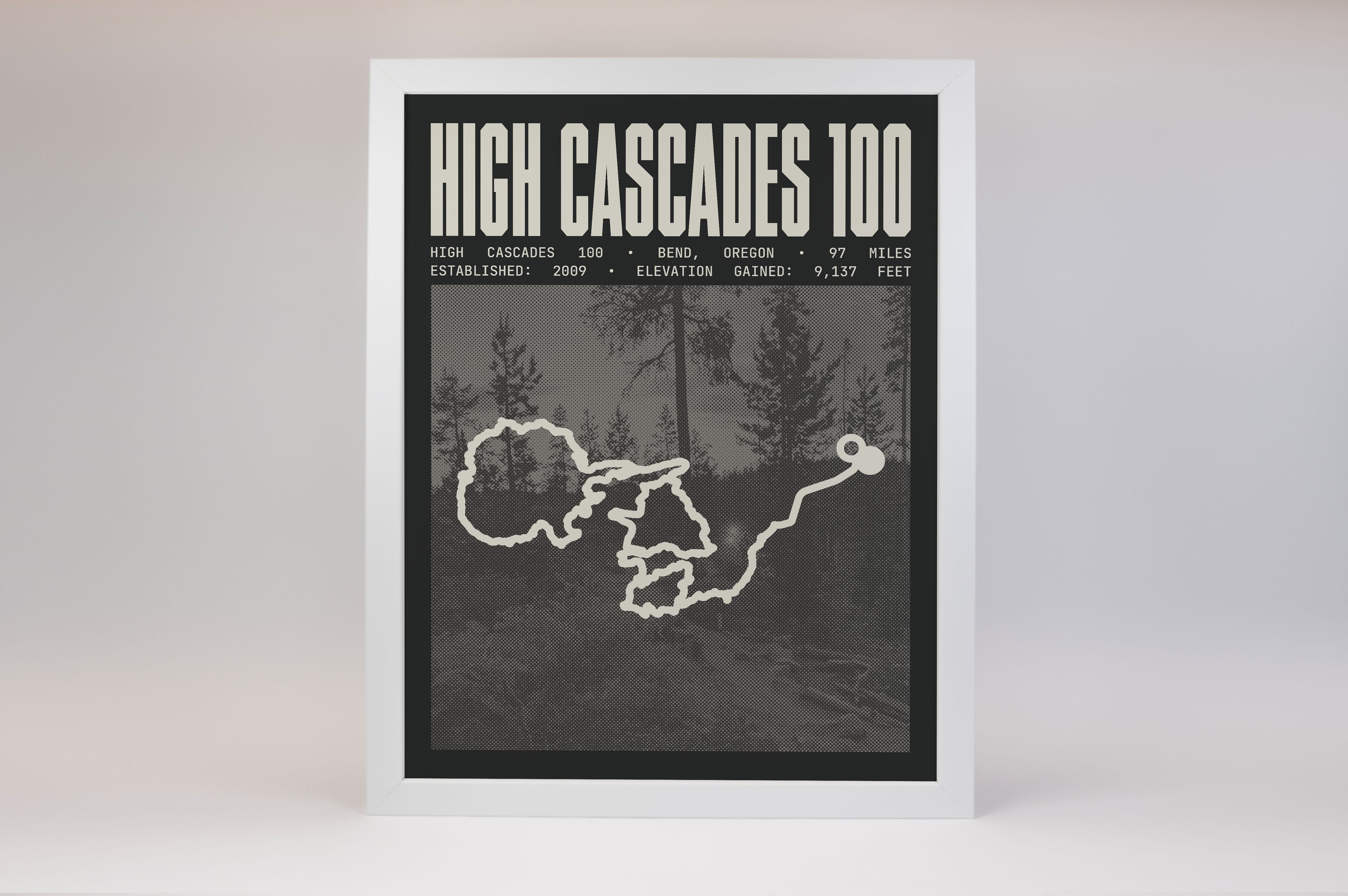 High Cascades 100 Poster