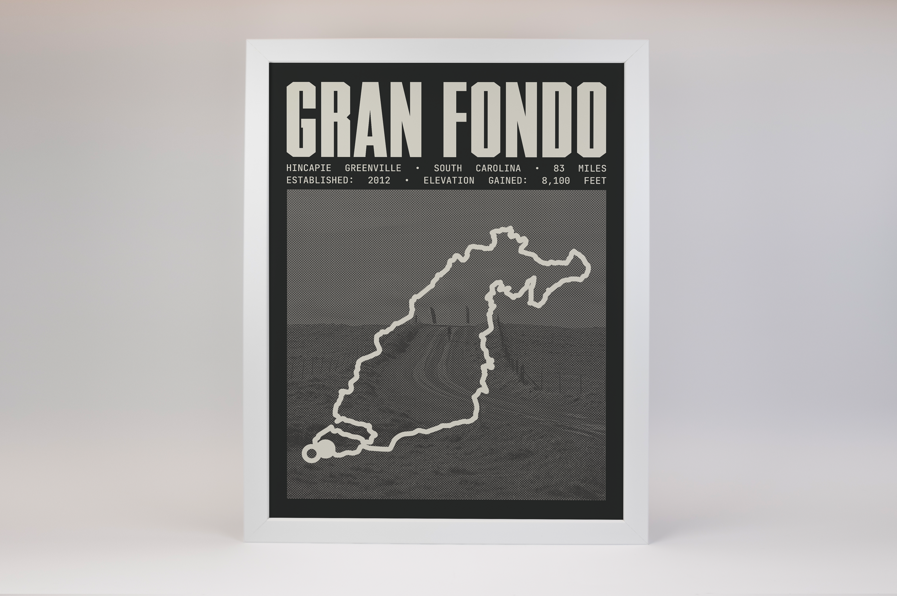 Gran Fondo Hincapie Greenville - Gran Fondo Poster