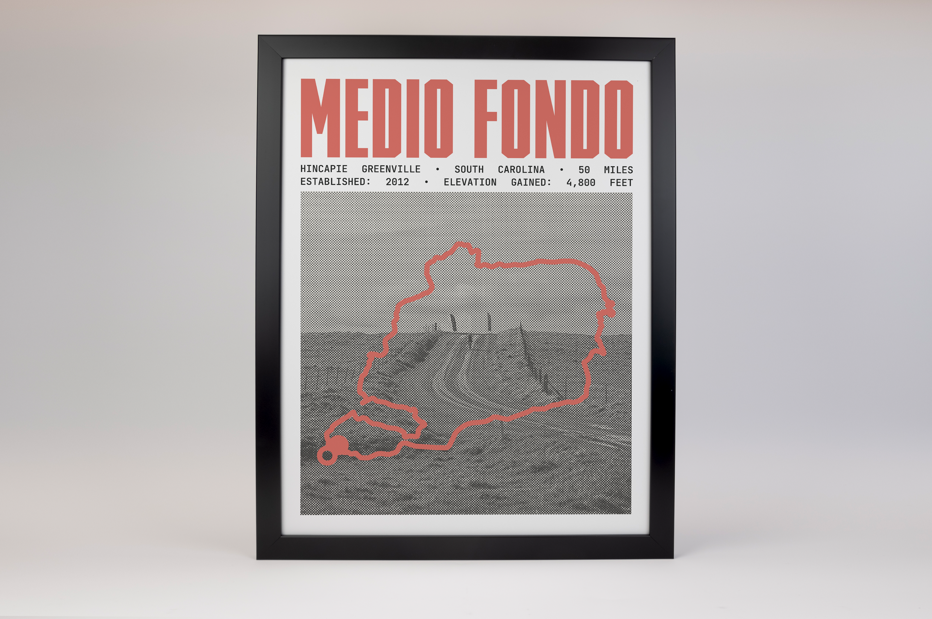 Gran Fondo Hincapie Greenville - Medio Fondo Poster