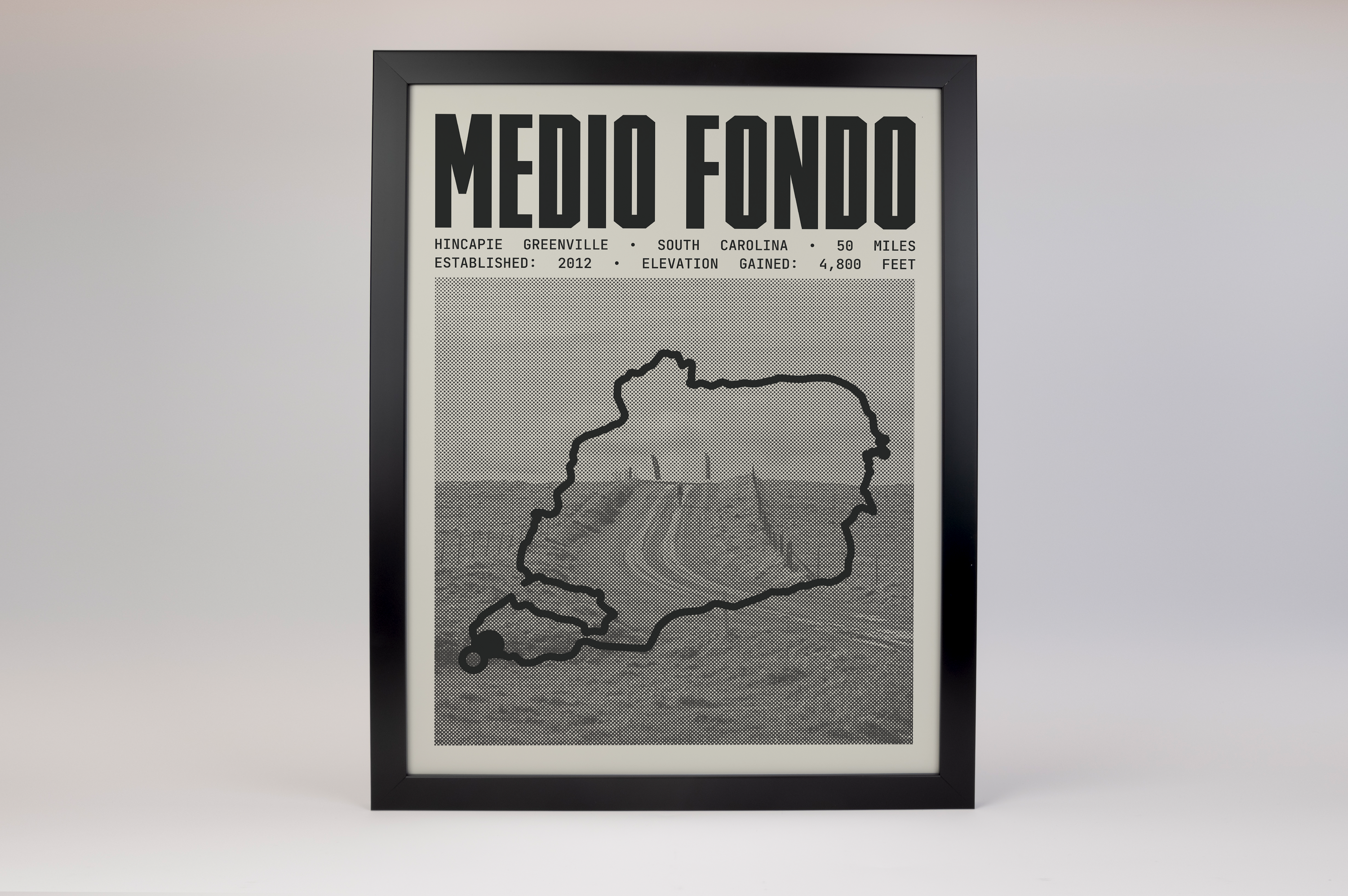 Gran Fondo Hincapie Greenville - Medio Fondo Poster