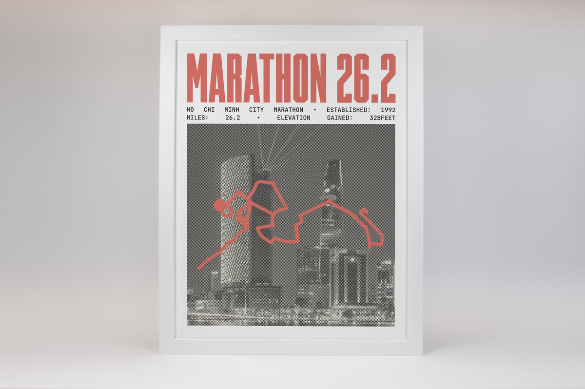 Ho Chi Minh City Marathon Poster