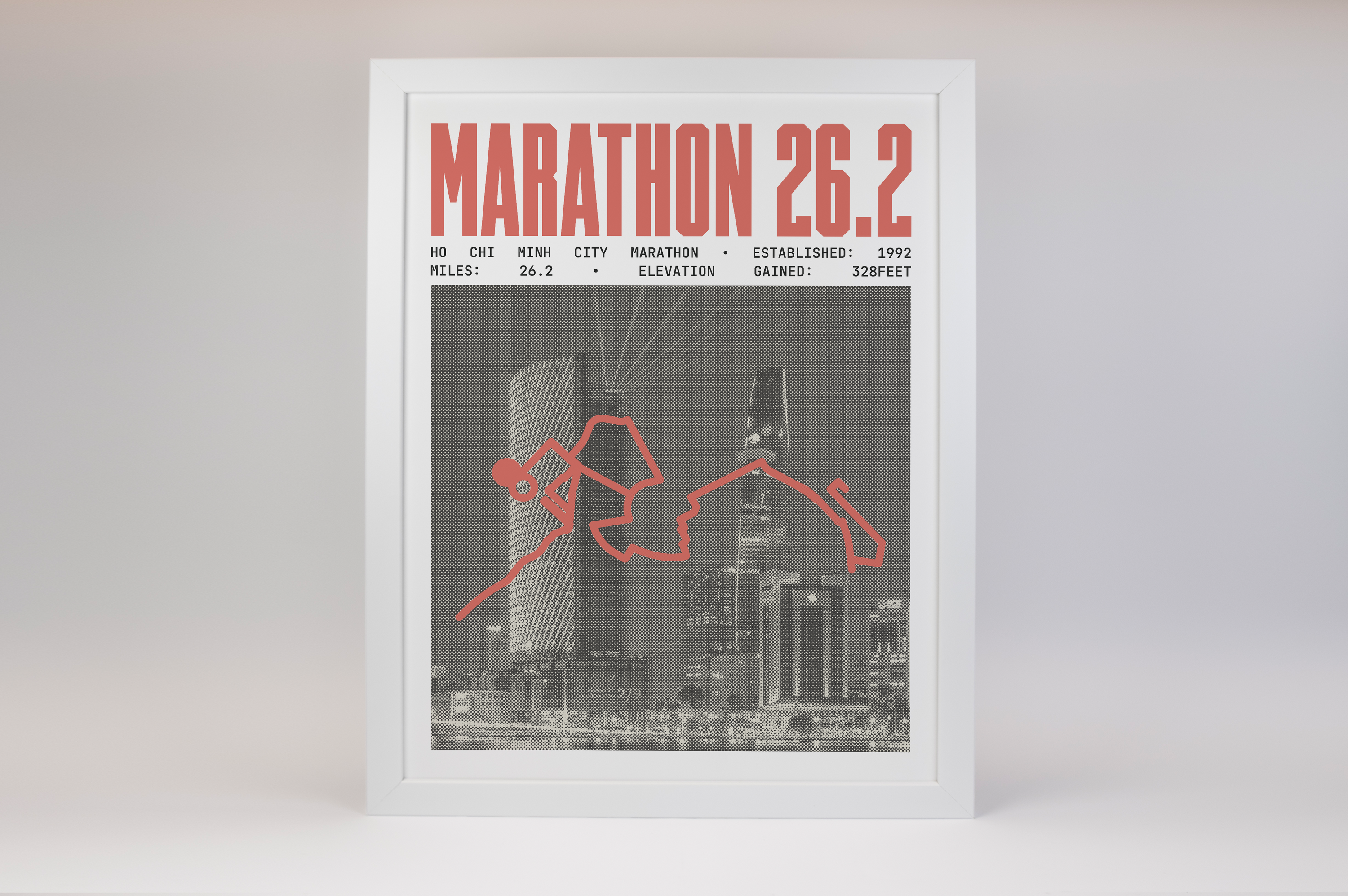 Ho Chi Minh City Marathon Poster