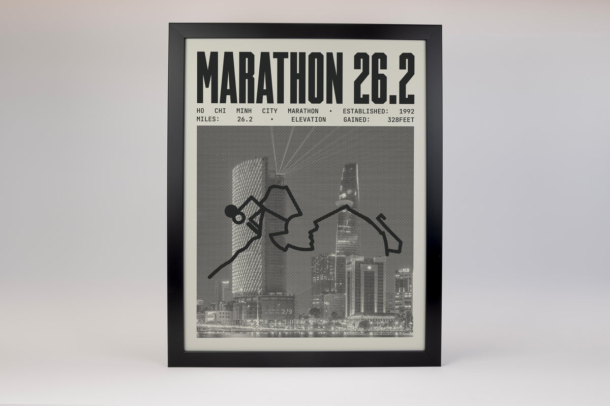 Ho Chi Minh City Marathon Poster