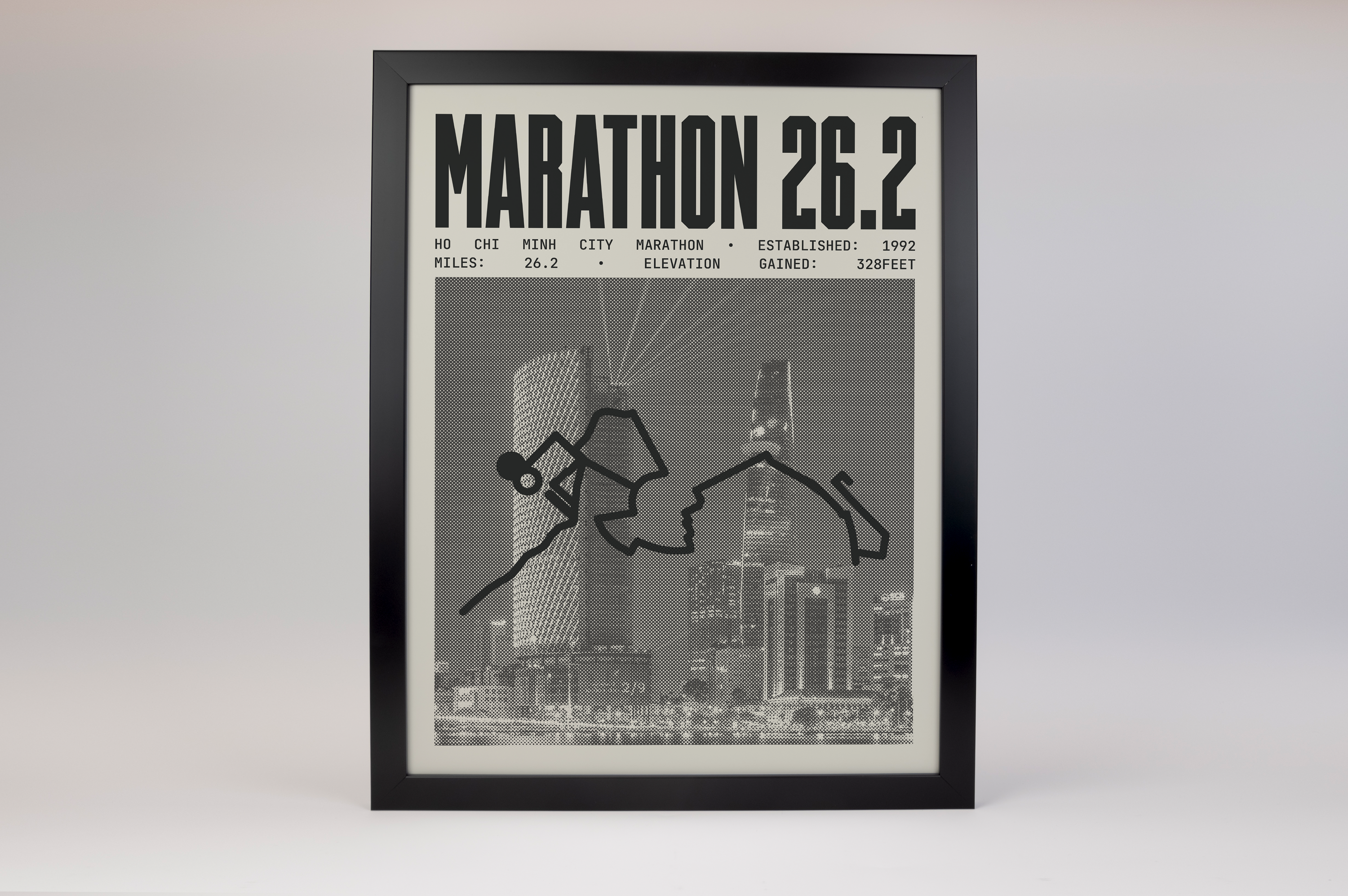 Ho Chi Minh City Marathon Poster