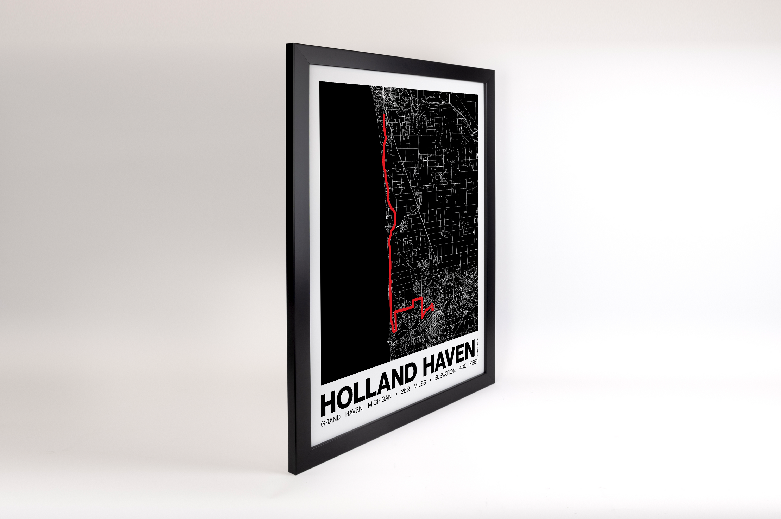 Holland Haven Marathon Poster - Grid Style