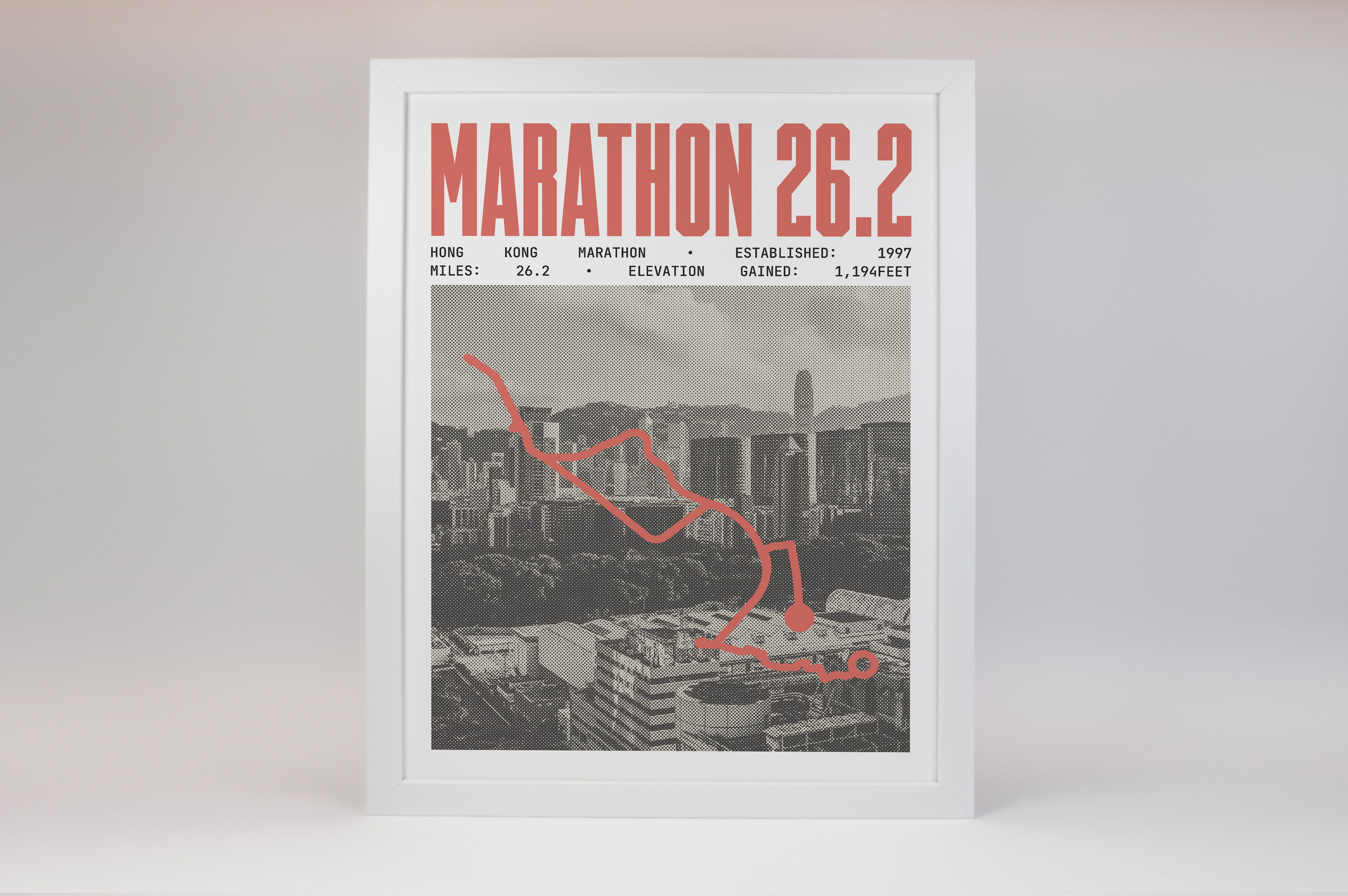 Hong Kong Marathon Poster