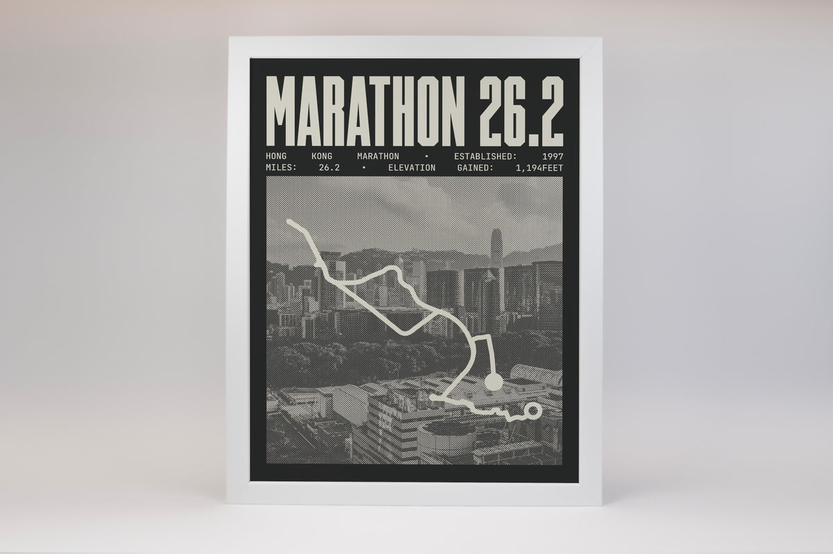Hong Kong Marathon Poster