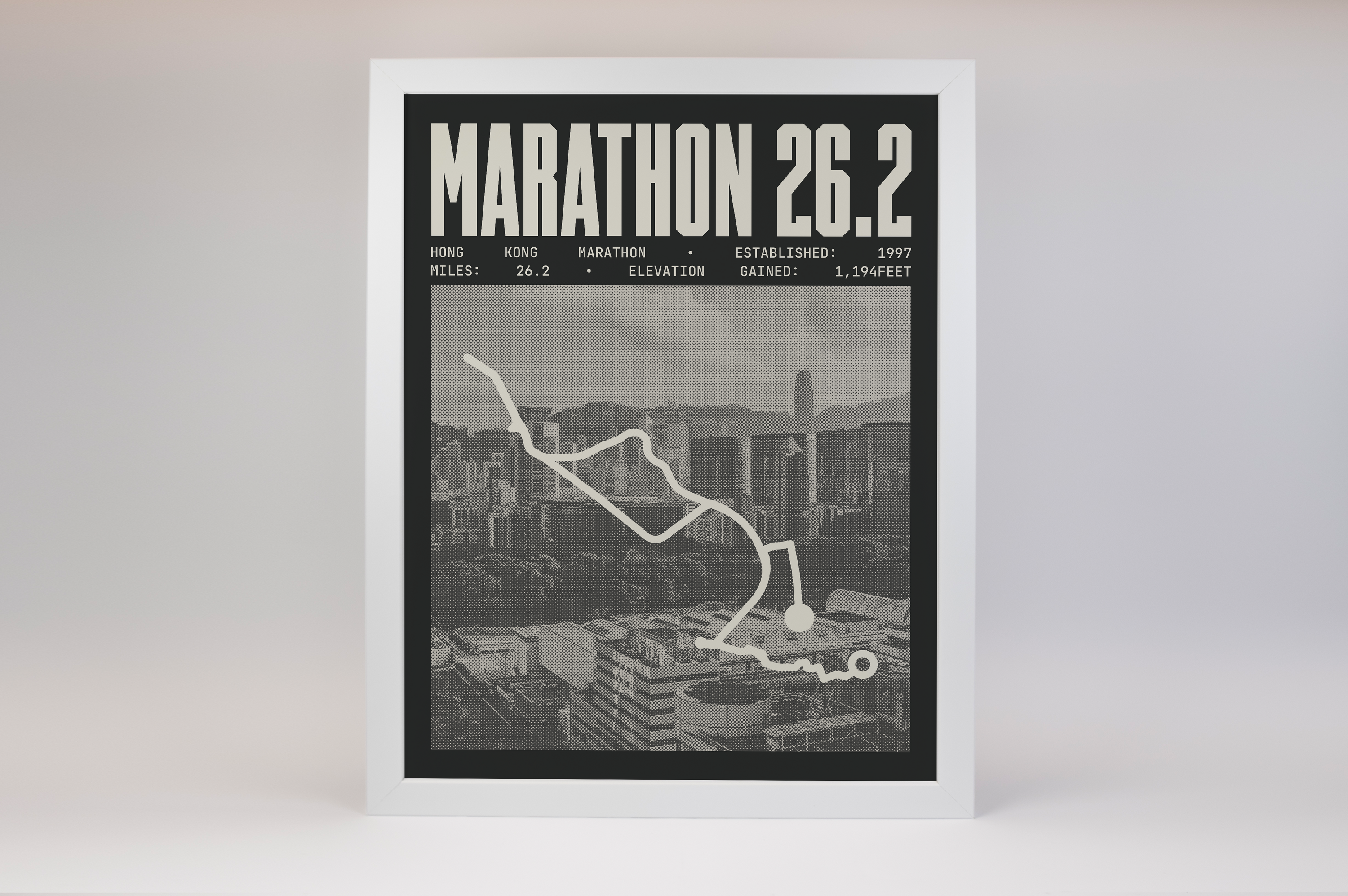 Hong Kong Marathon Poster