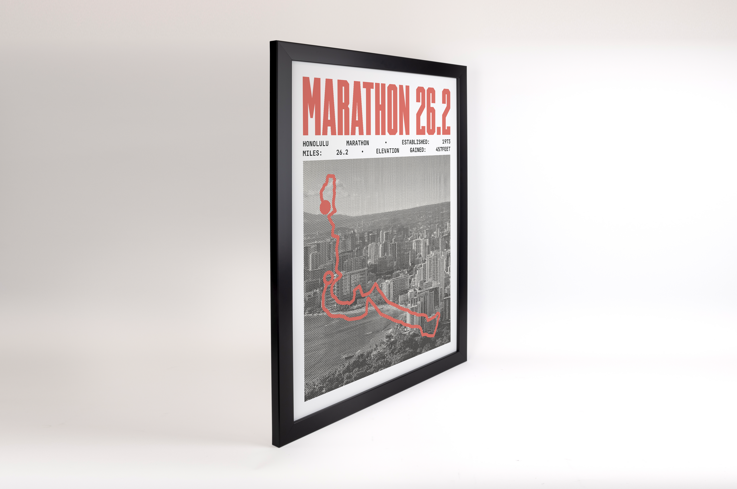 Honolulu Marathon Poster