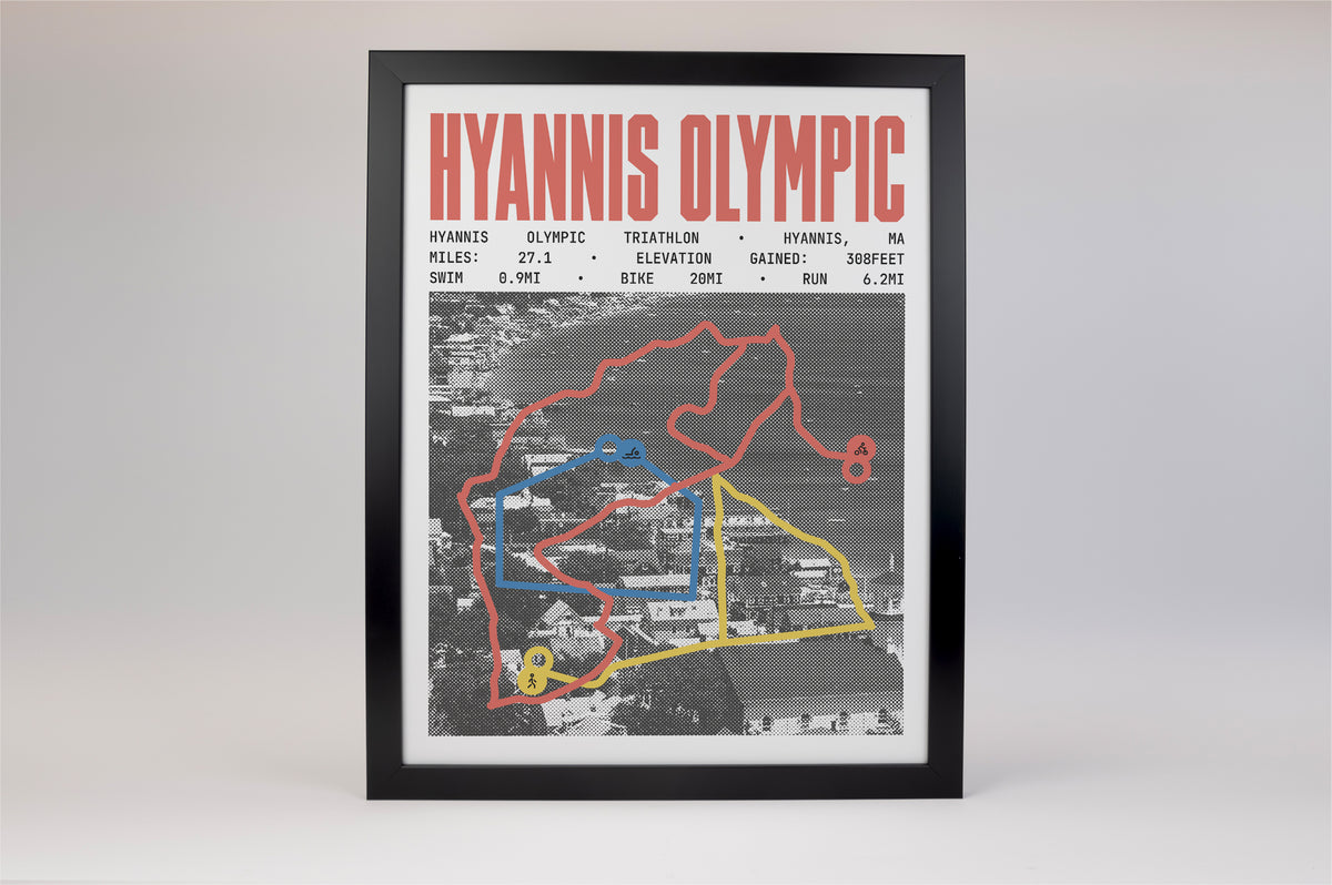 Hyannis Olympic Triathlon Poster
