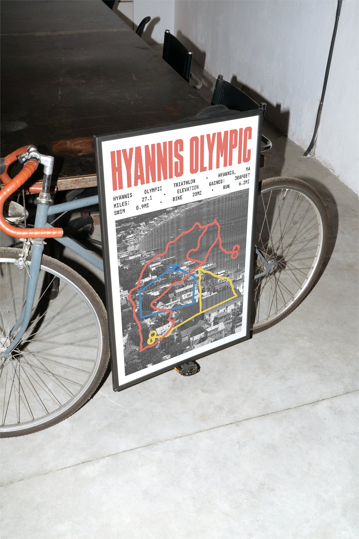 Hyannis Olympic Triathlon Poster