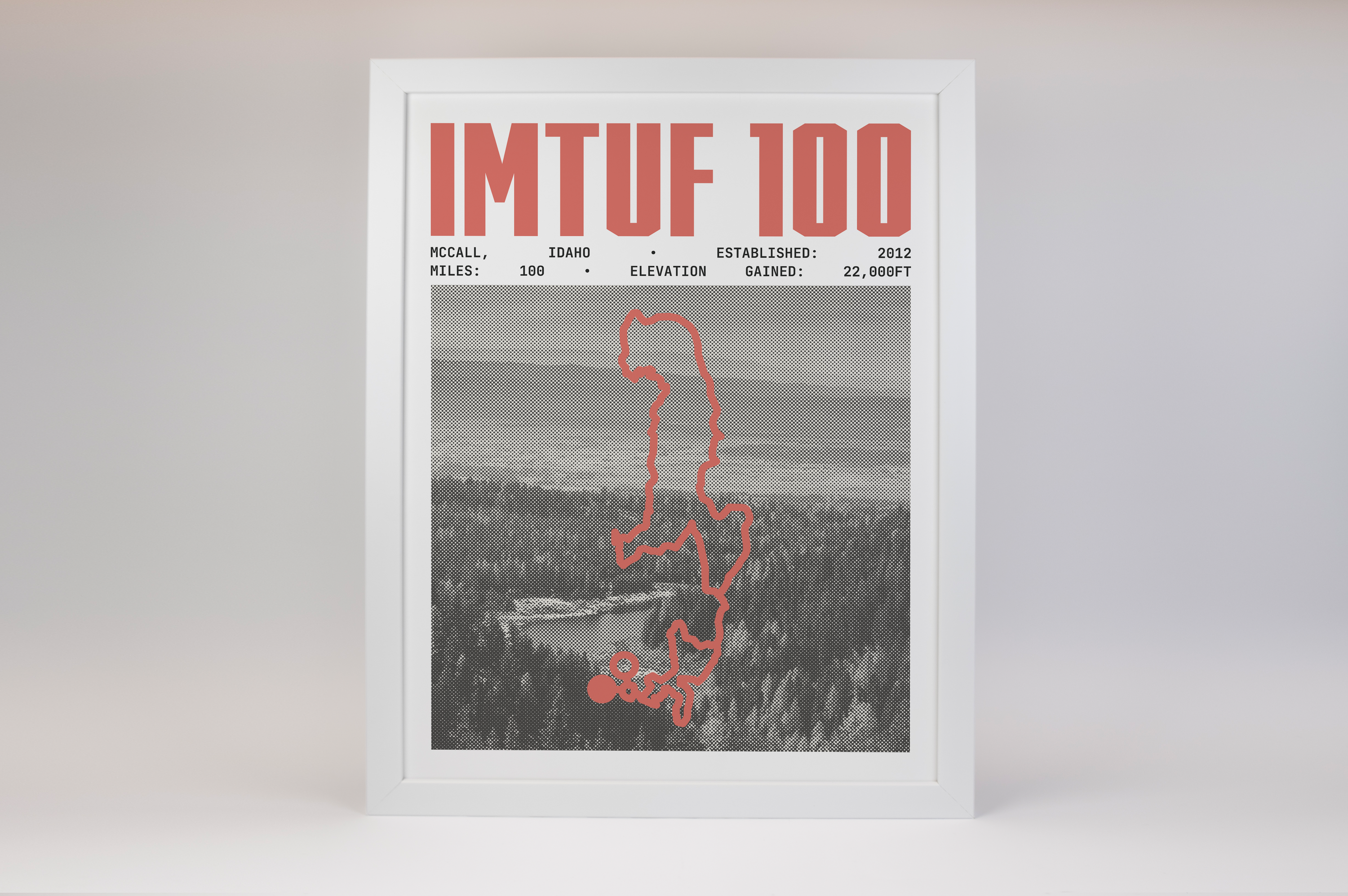 IMTUF 100 Endurance Run Poster