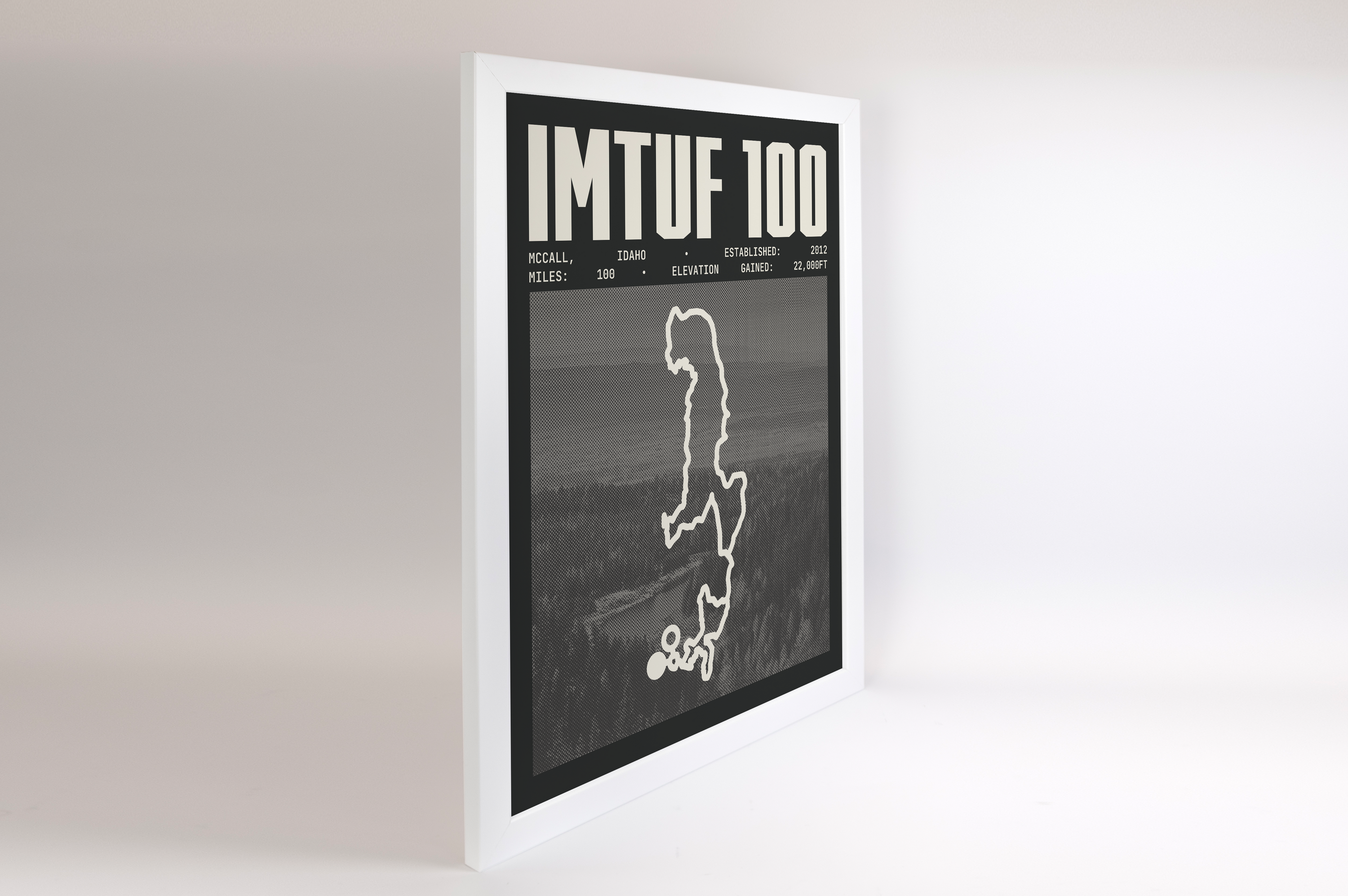 IMTUF 100 Endurance Run Poster