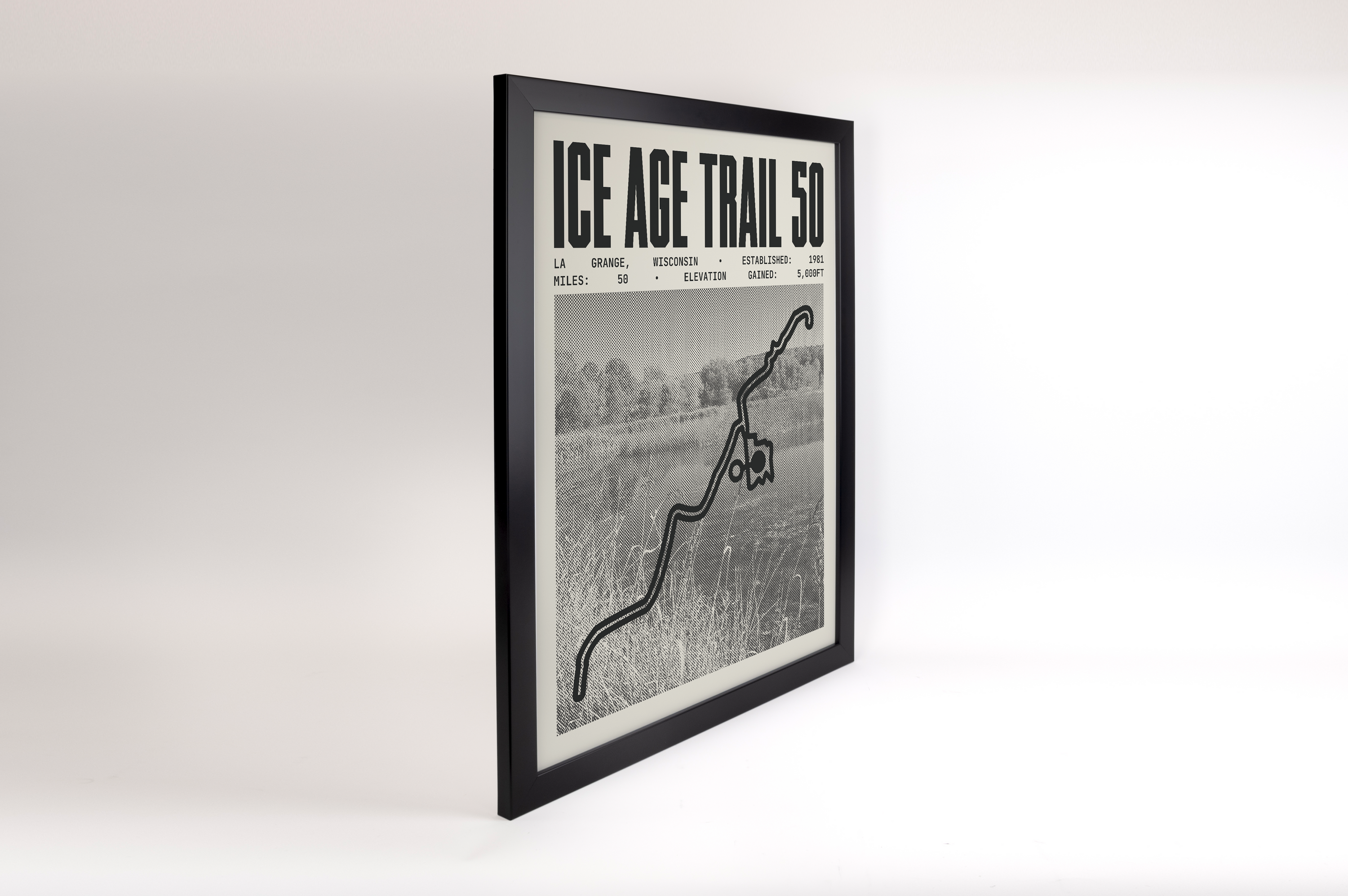 Ice Age Trail 50 Endurance Run Poster