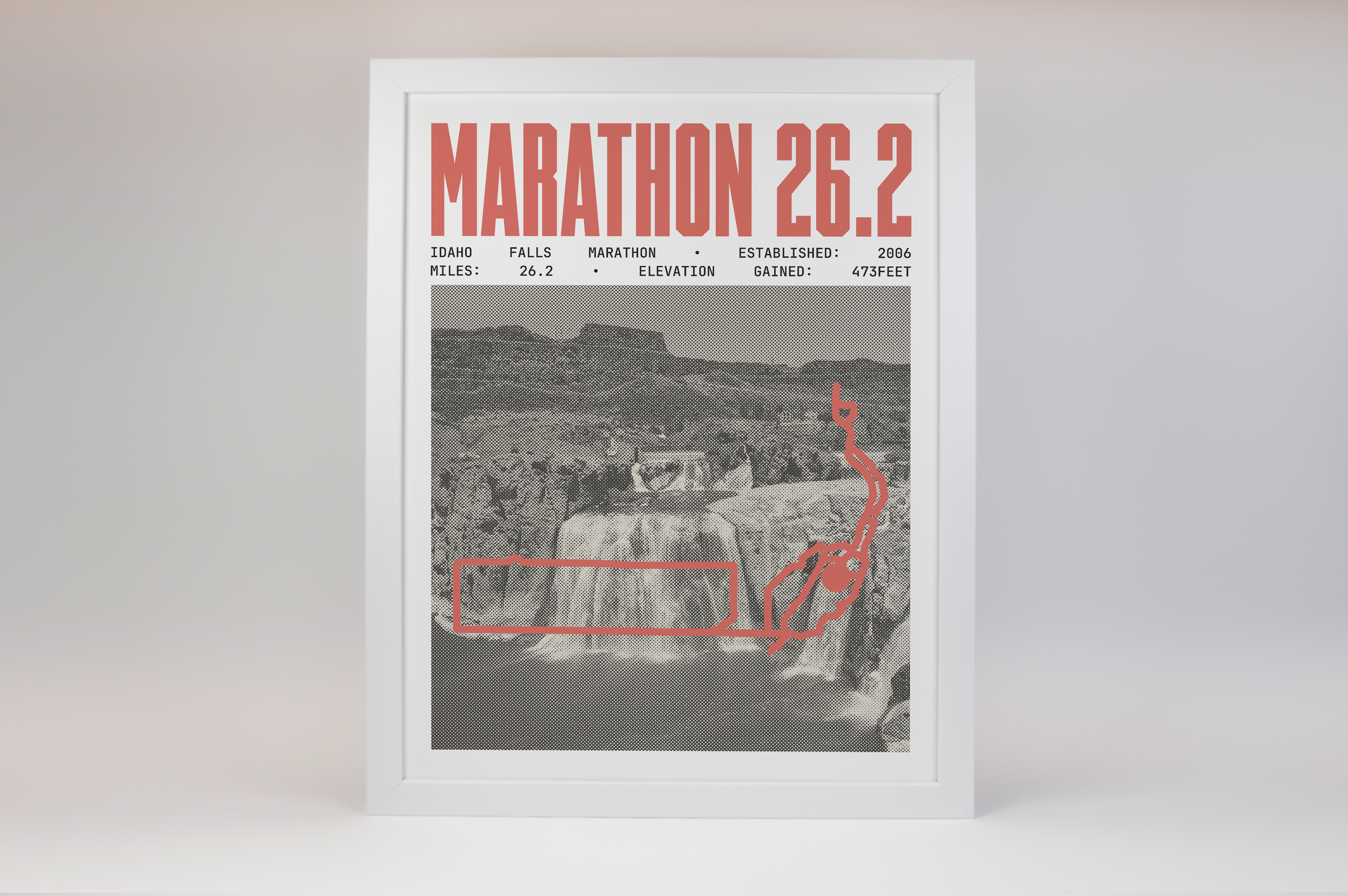 Idaho Falls Marathon Poster
