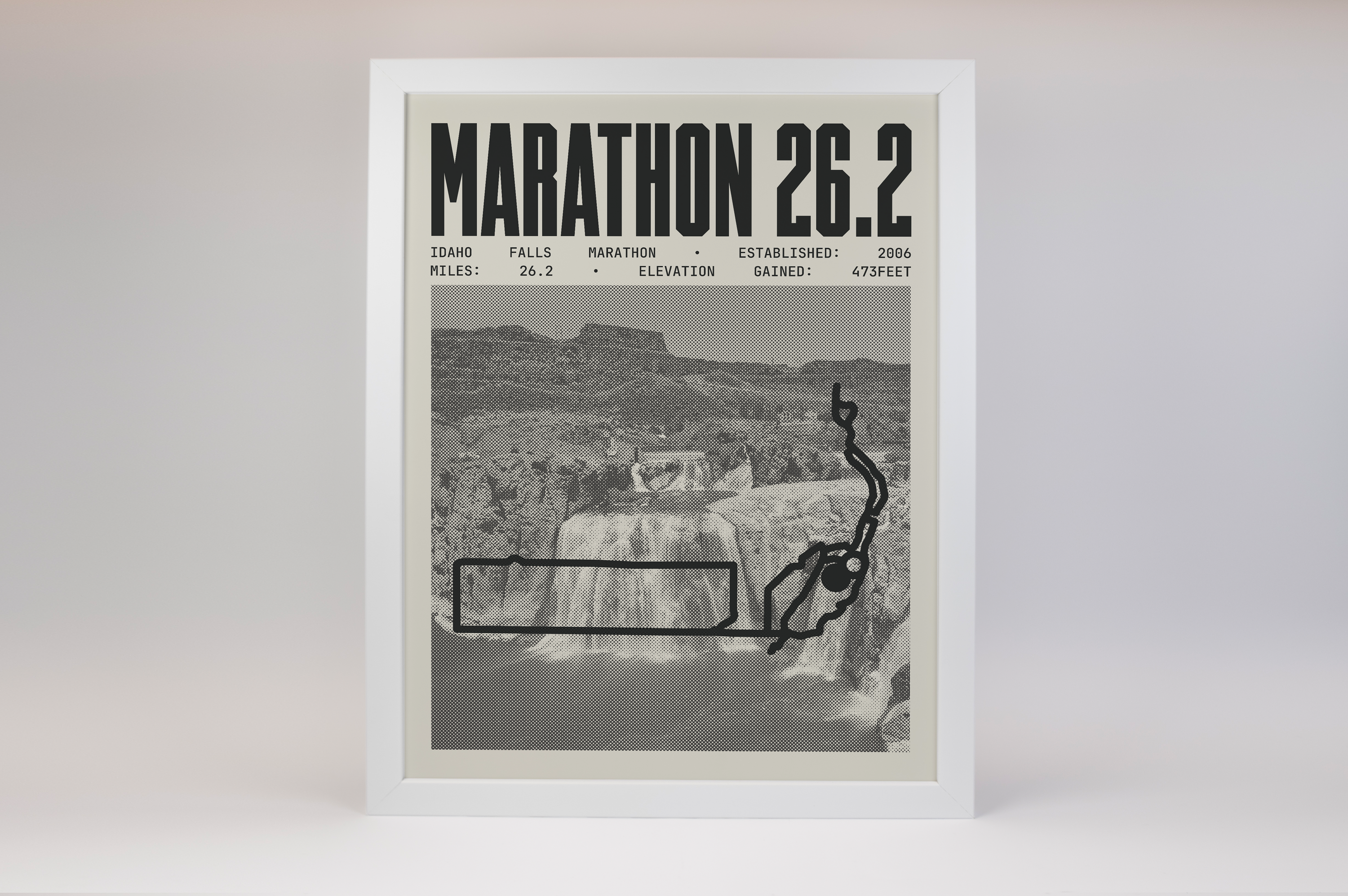 Idaho Falls Marathon Poster