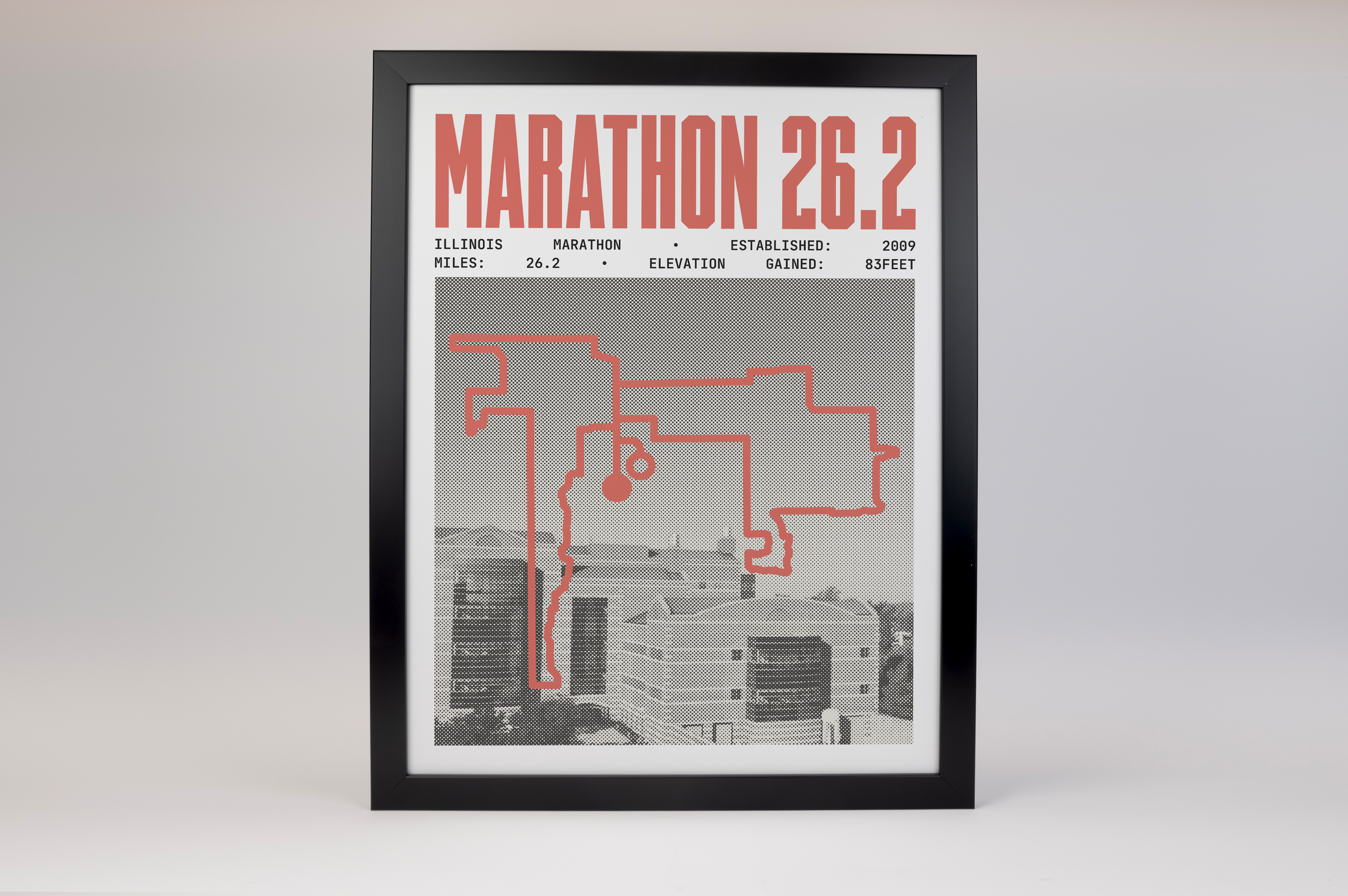 Illinois Marathon Poster