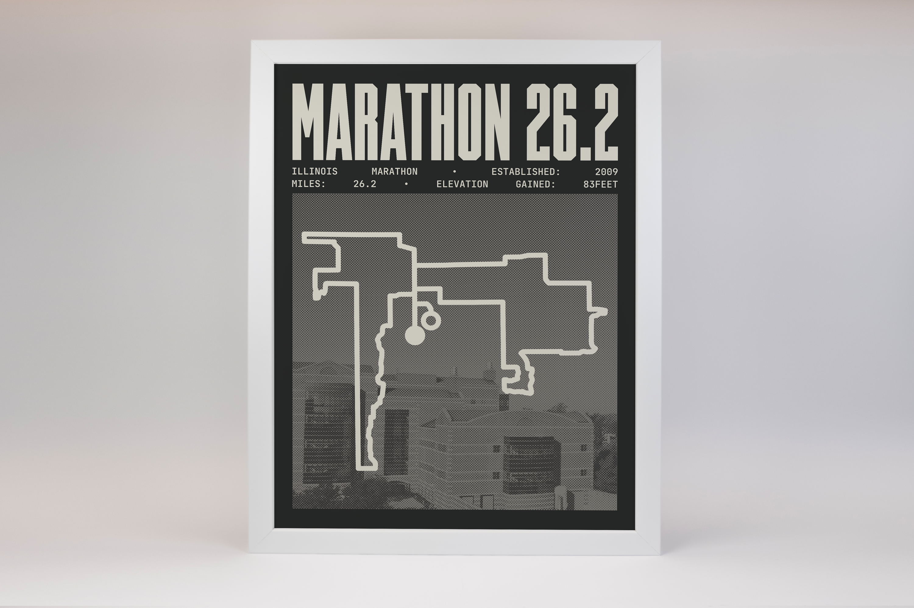 Illinois Marathon Poster