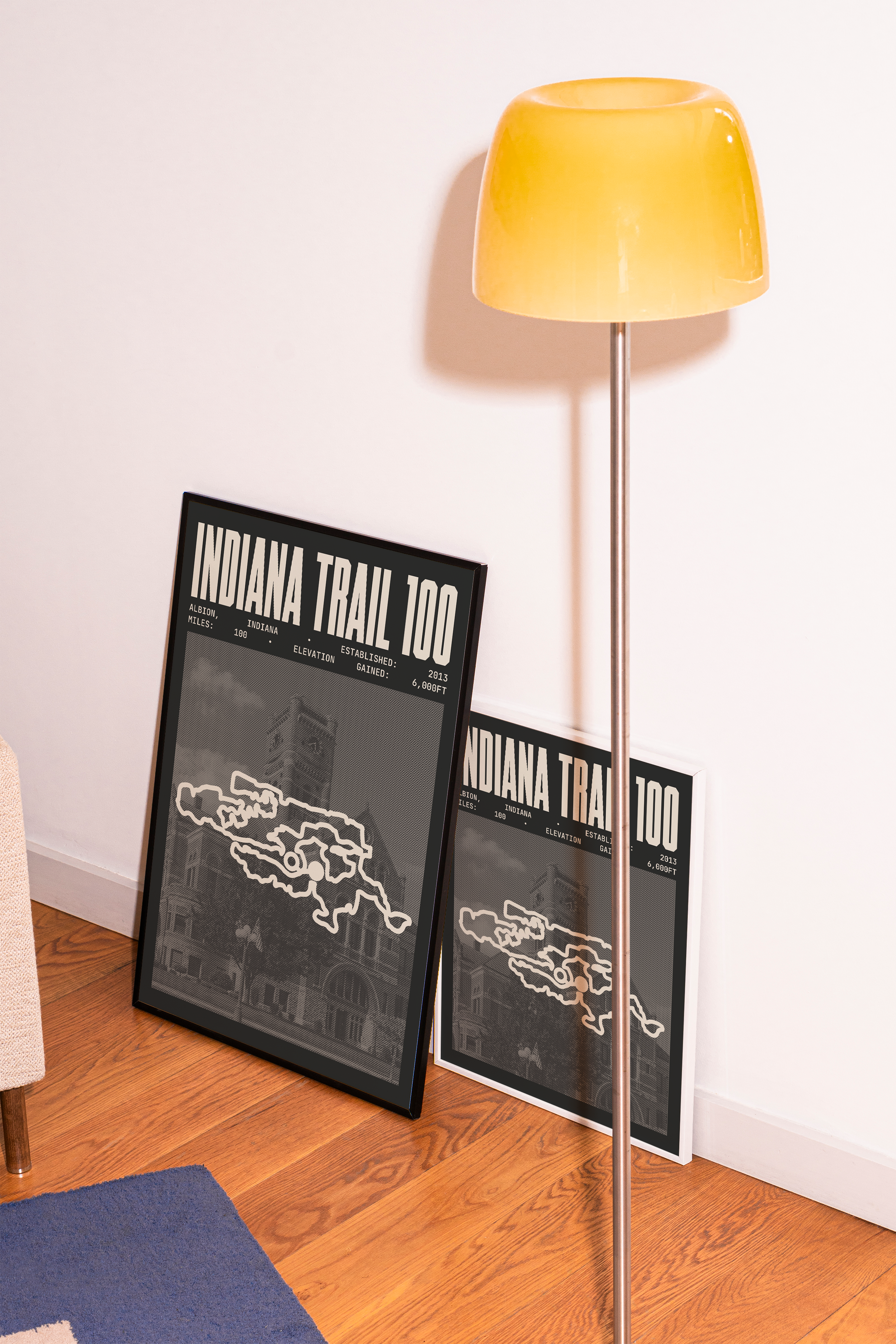 Indiana Trail 100 Endurance Run Poster