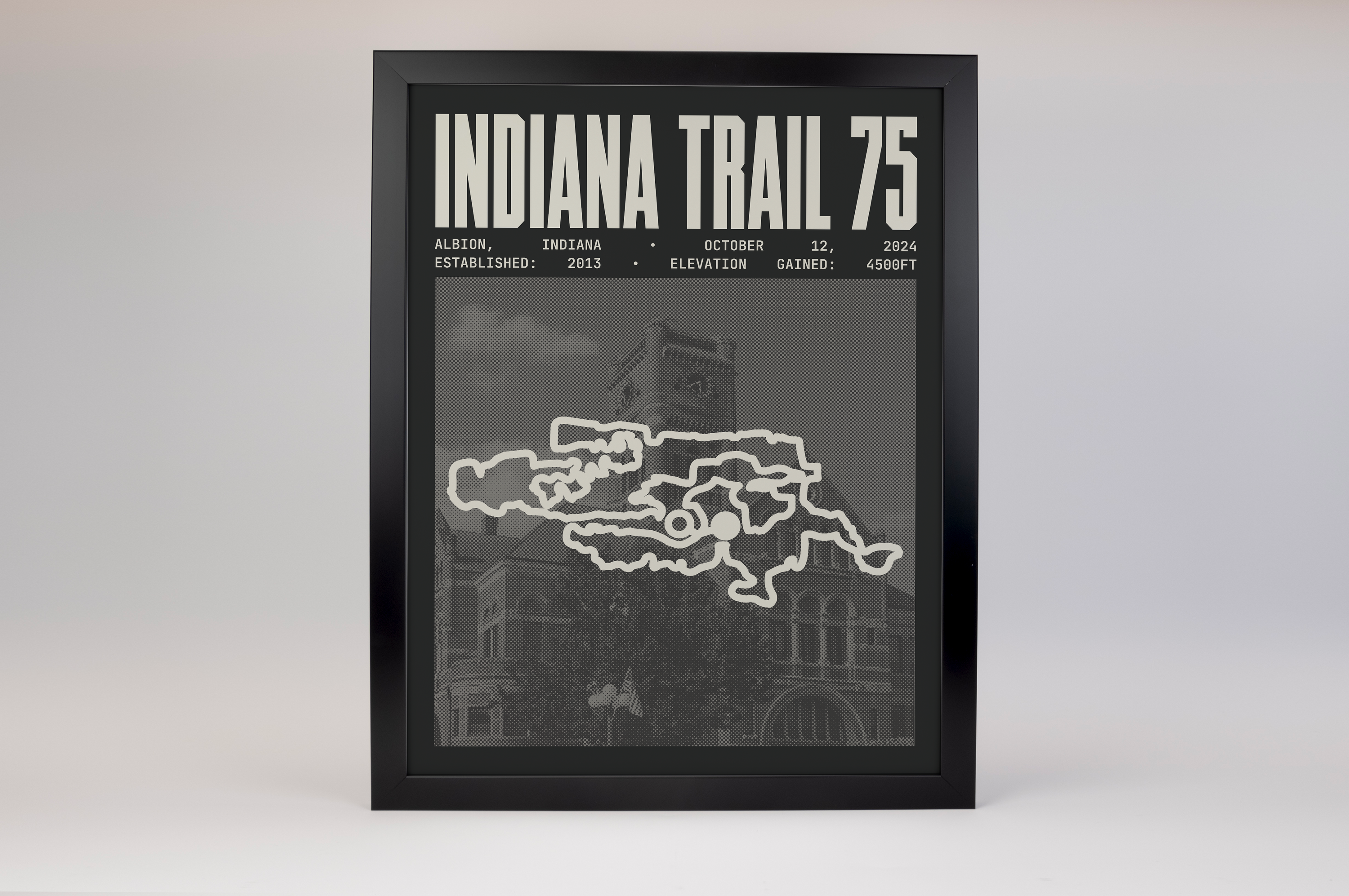 Indiana Trail 75 Endurance Run Poster