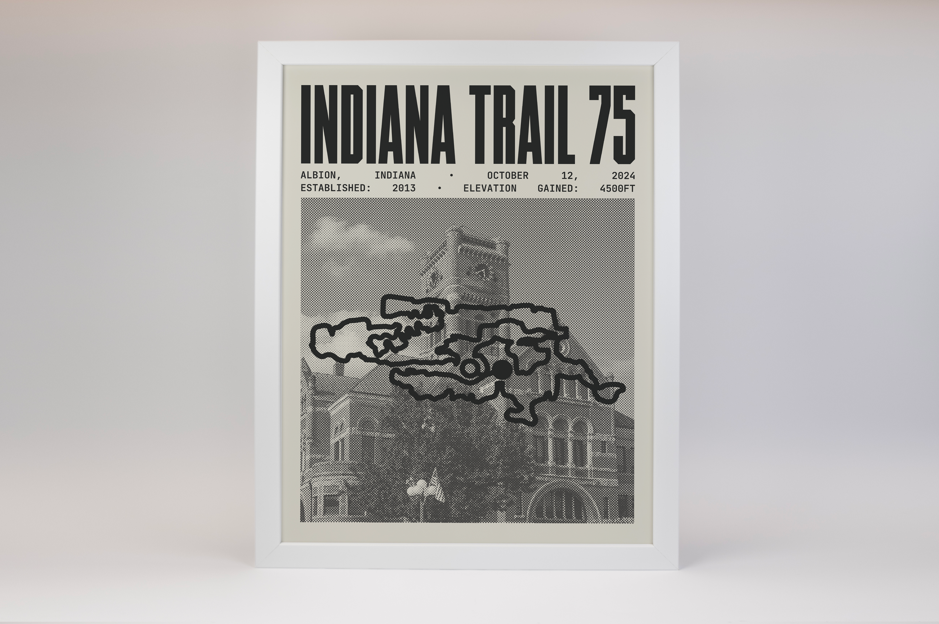 Indiana Trail 75 Endurance Run Poster