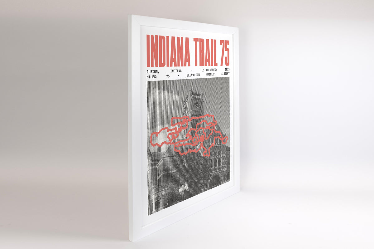 Indiana Trail 75 Endurance Run Poster