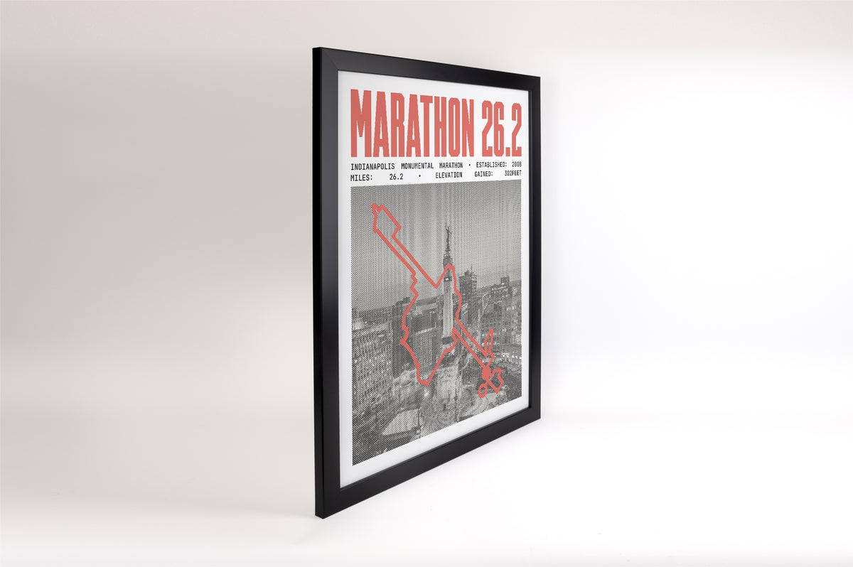 Indianapolis Monumental Marathon Poster V1