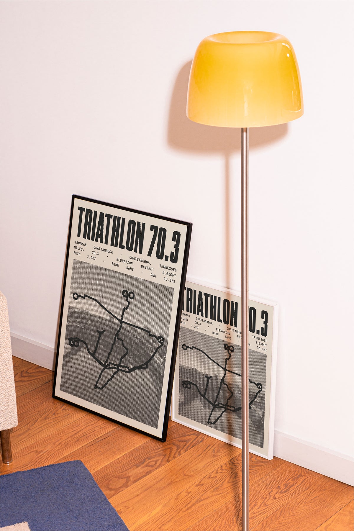 Ironman 70.3 Chattanooga 2026 Course Poster