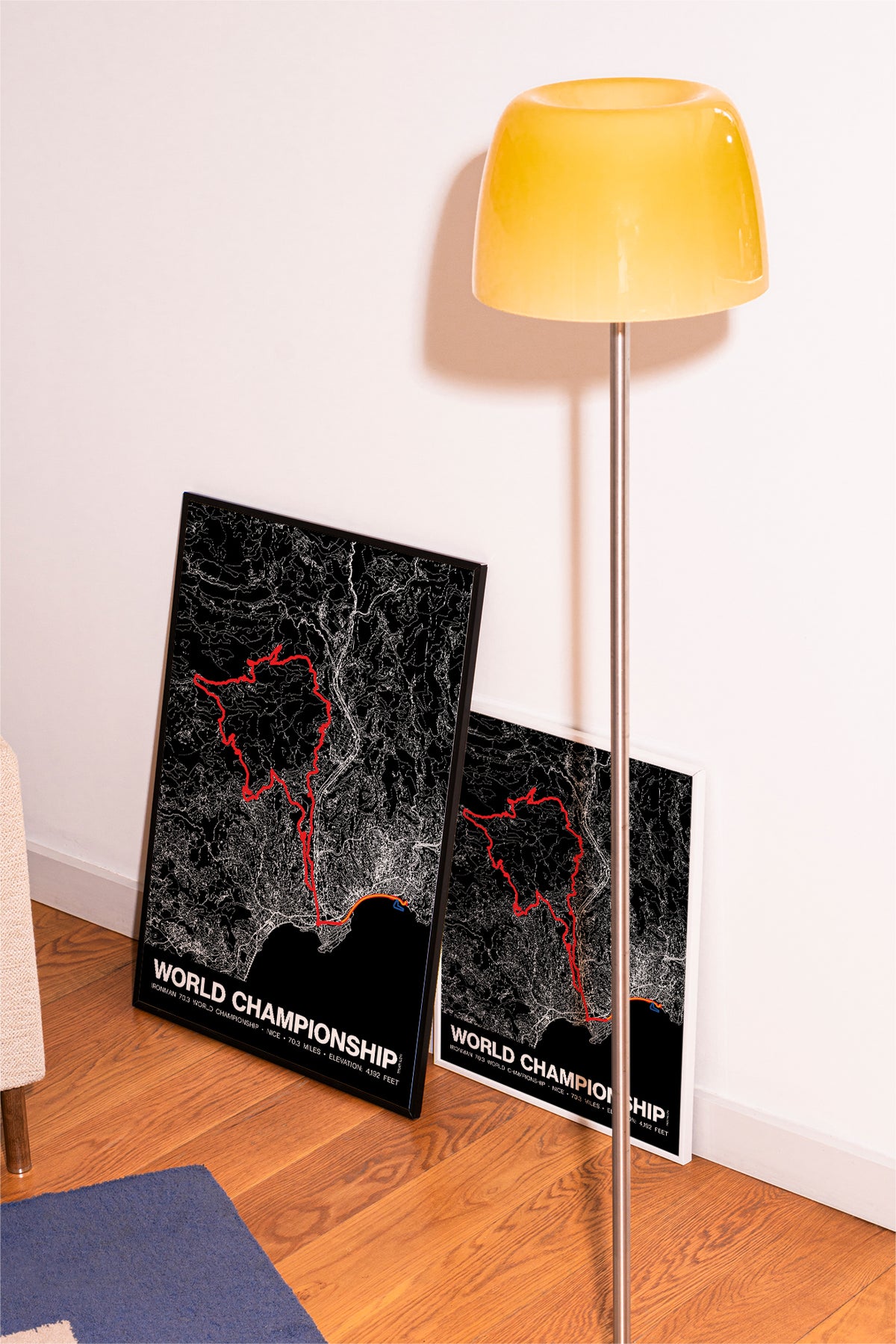 Ironman 70.3 World Championship Nice Poster - Grid Style