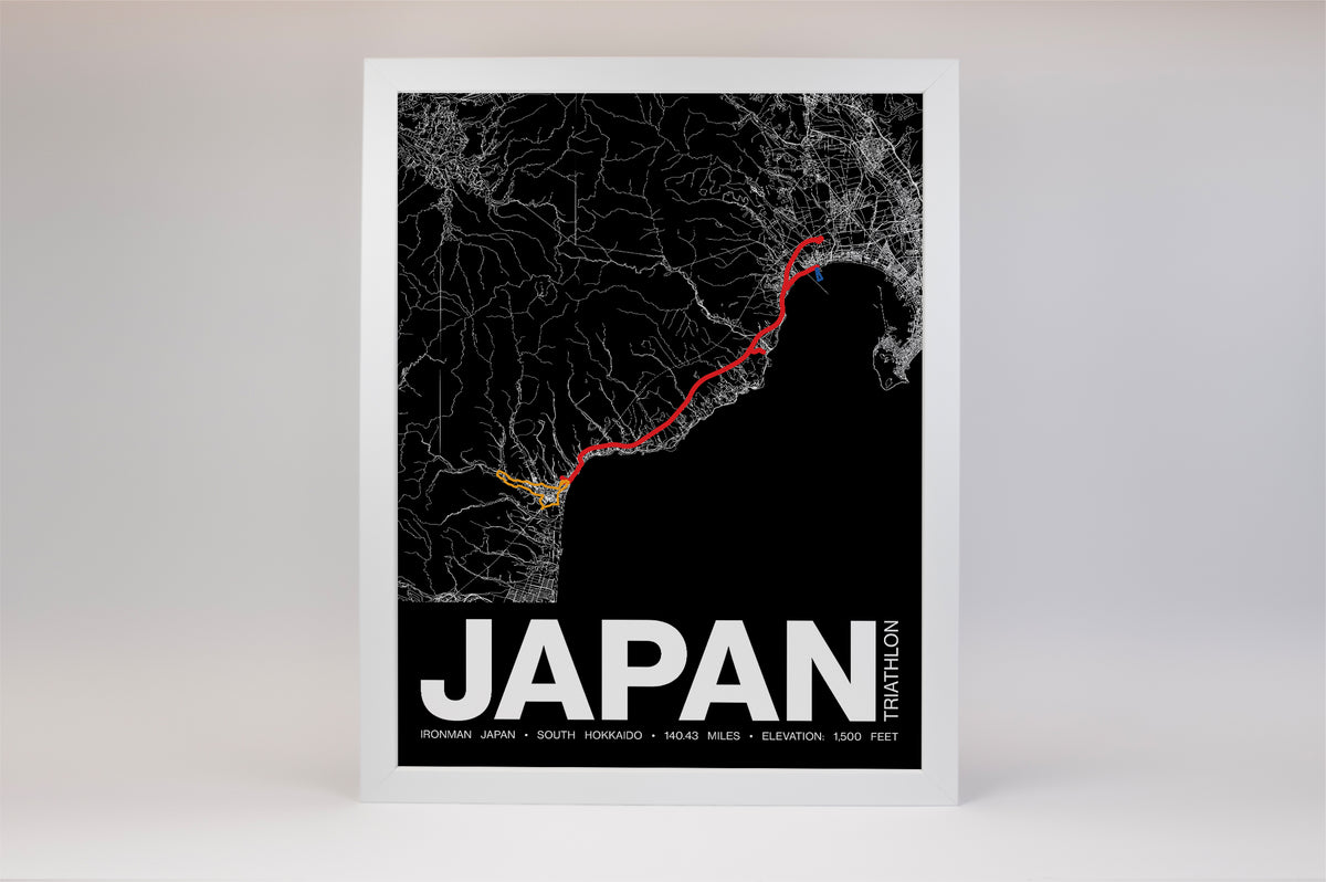Ironman Japan South Hokkaido Poster - Grid Style