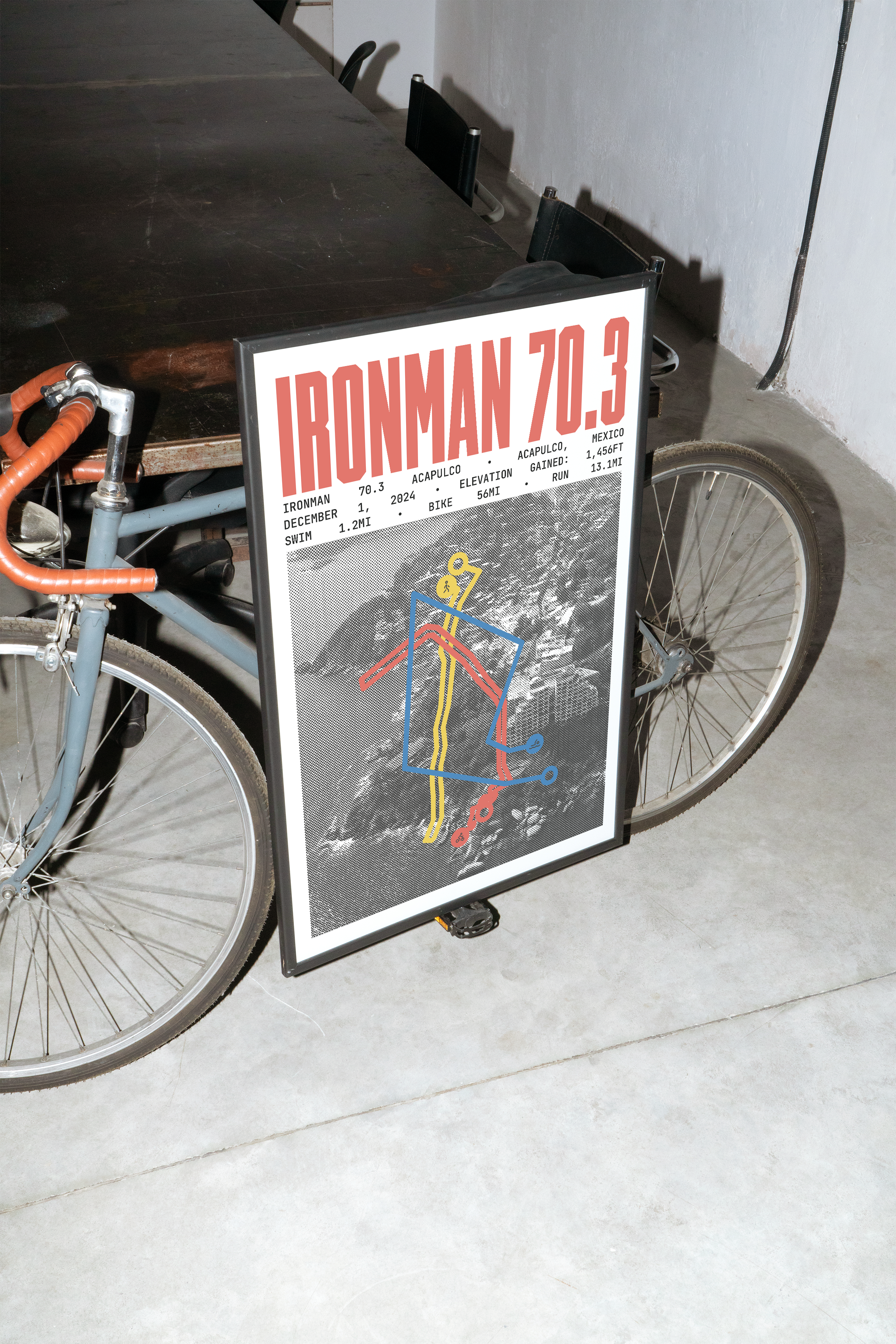 Ironman 70.3 Acapulco Poster