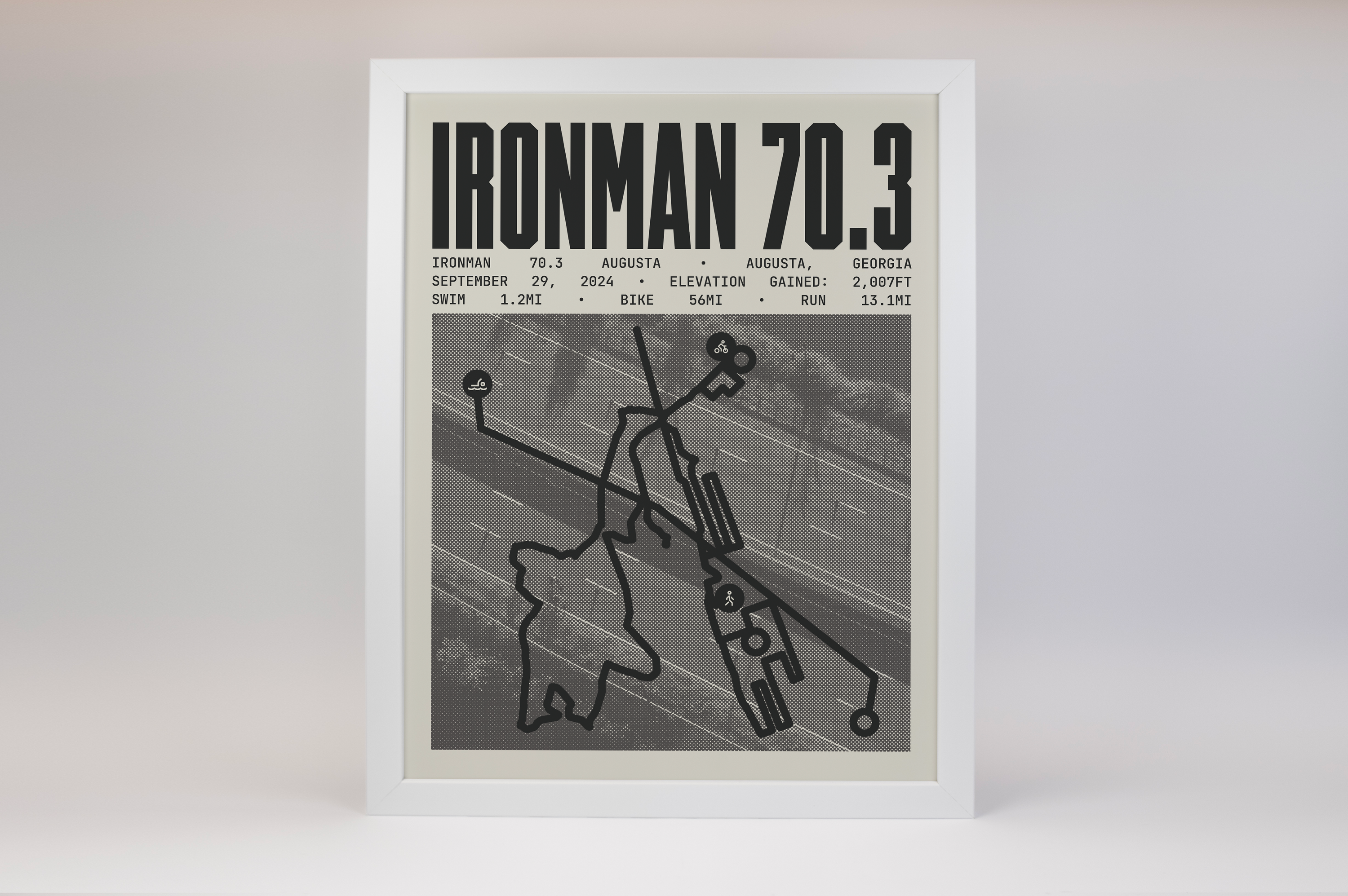 Ironman 70.3 Augusta Poster