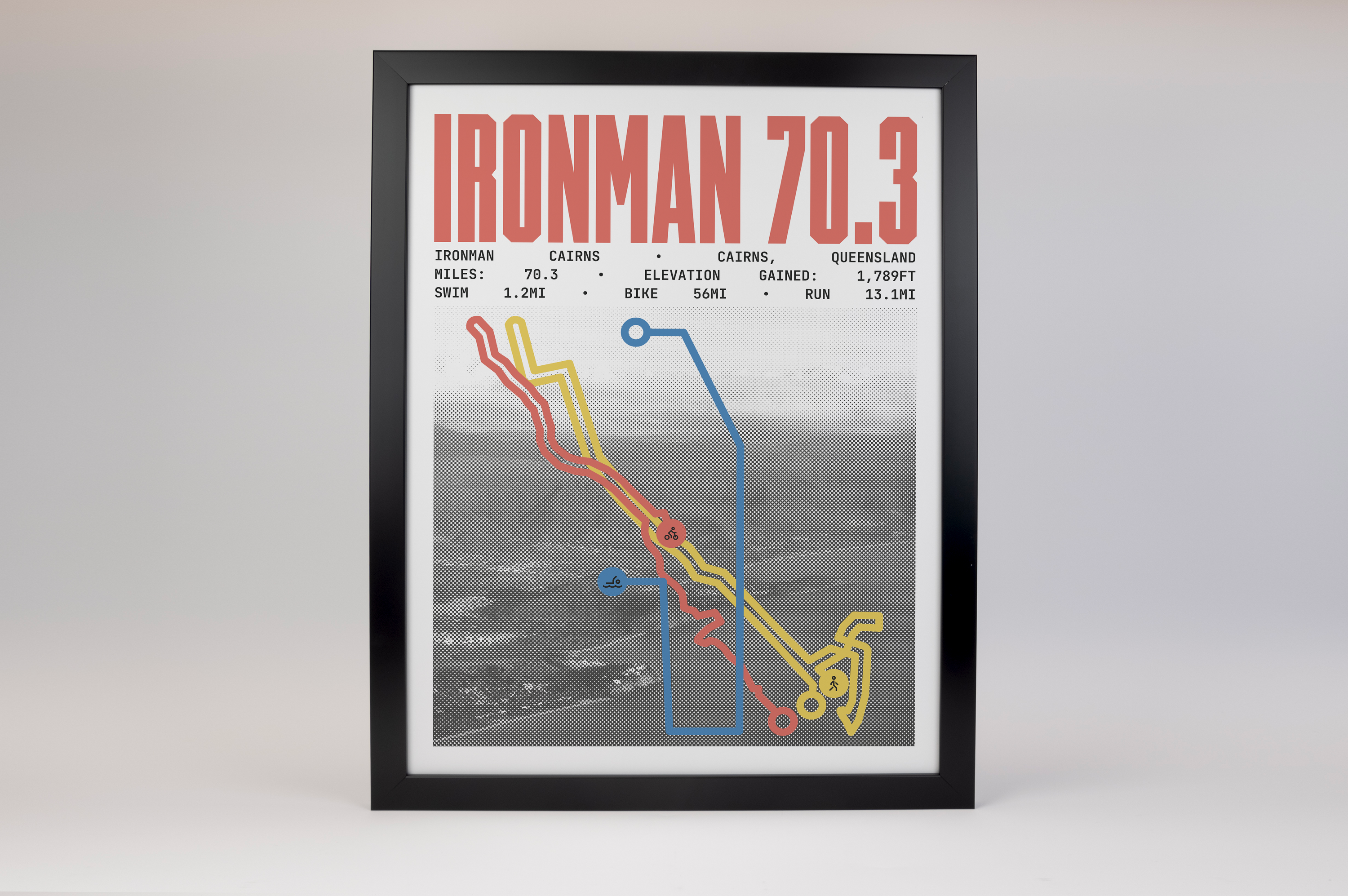 Ironman 70.3 Cairns Poster