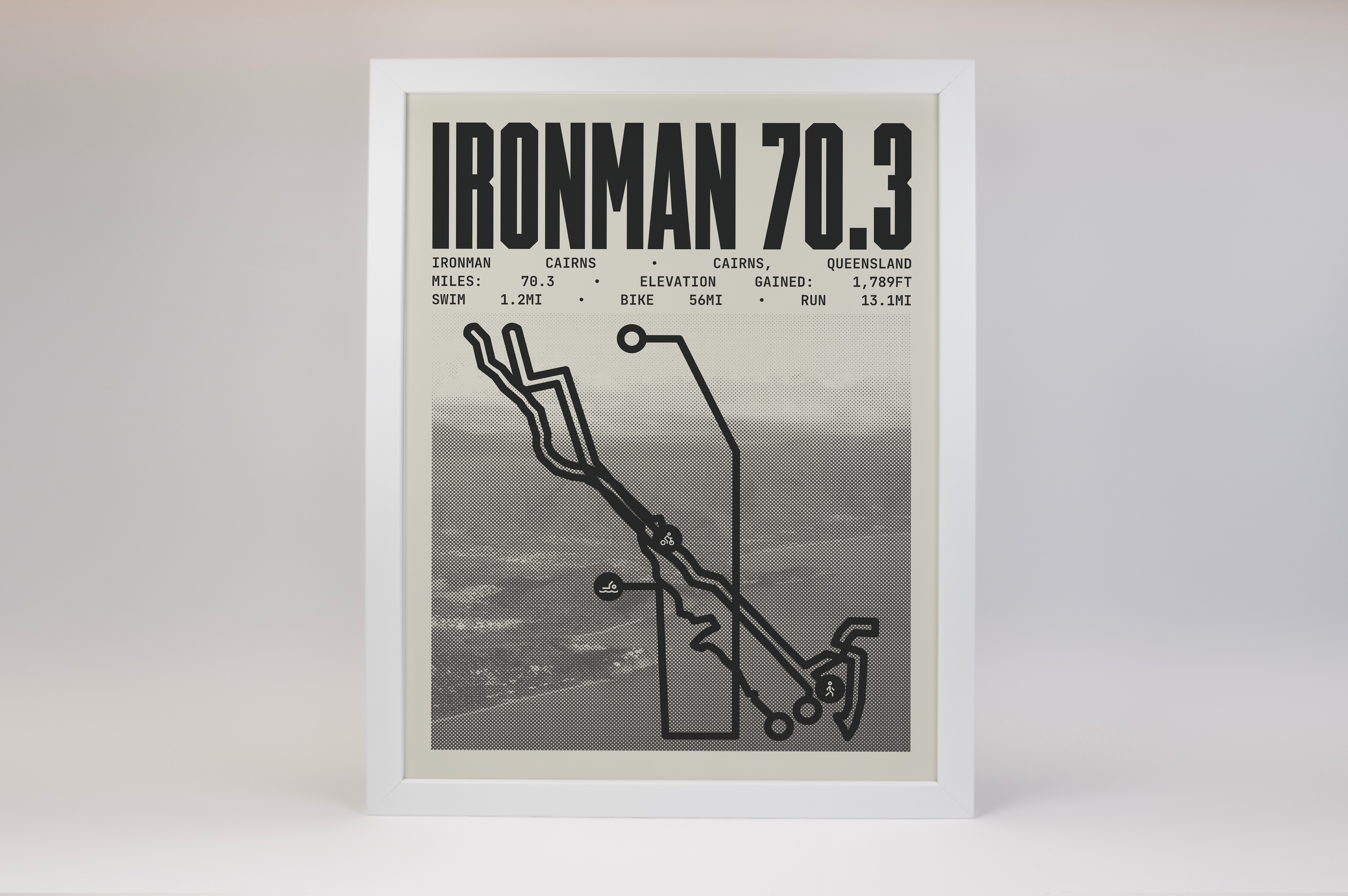 Ironman 70.3 Cairns Poster