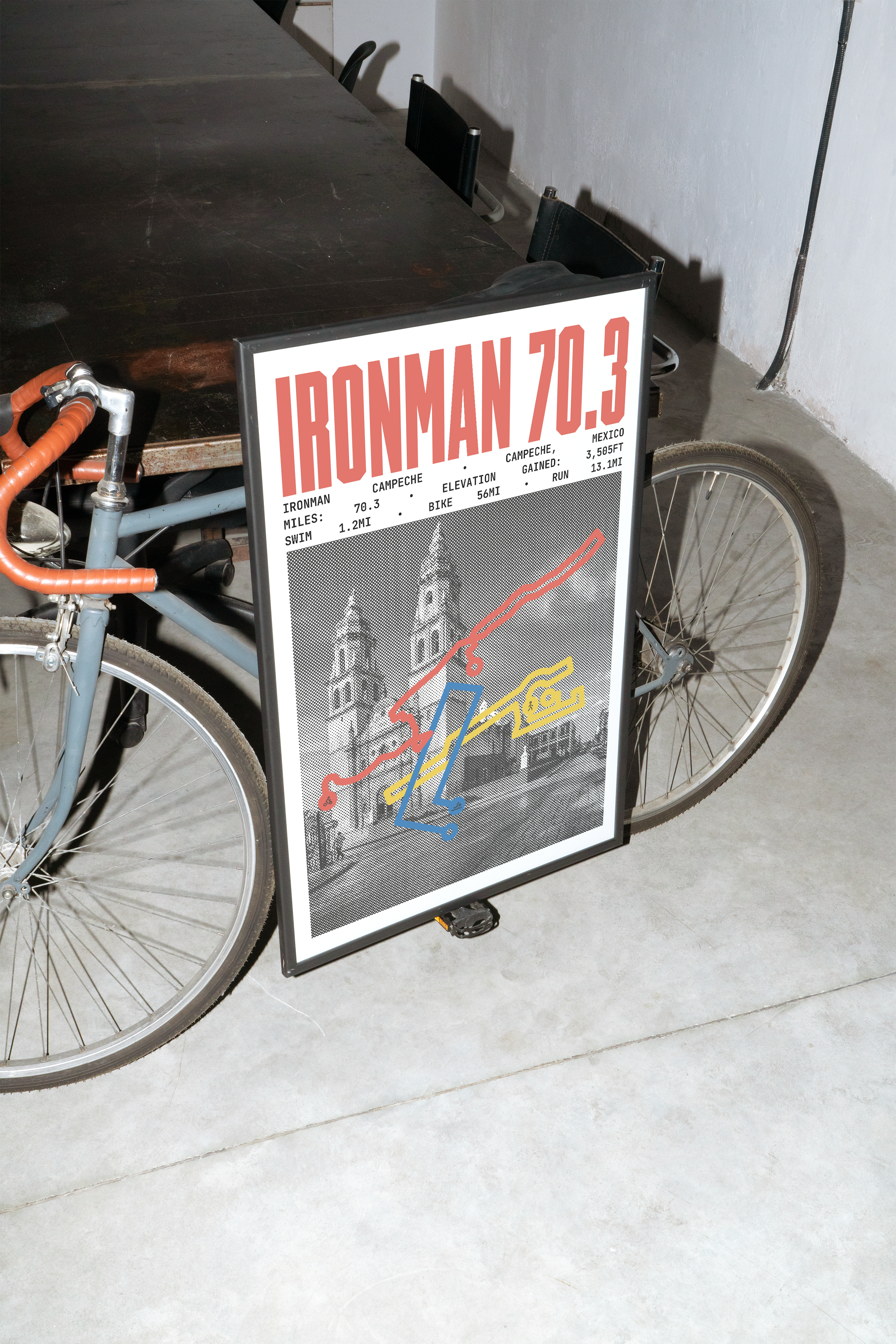 Ironman 70.3 Campeche Poster