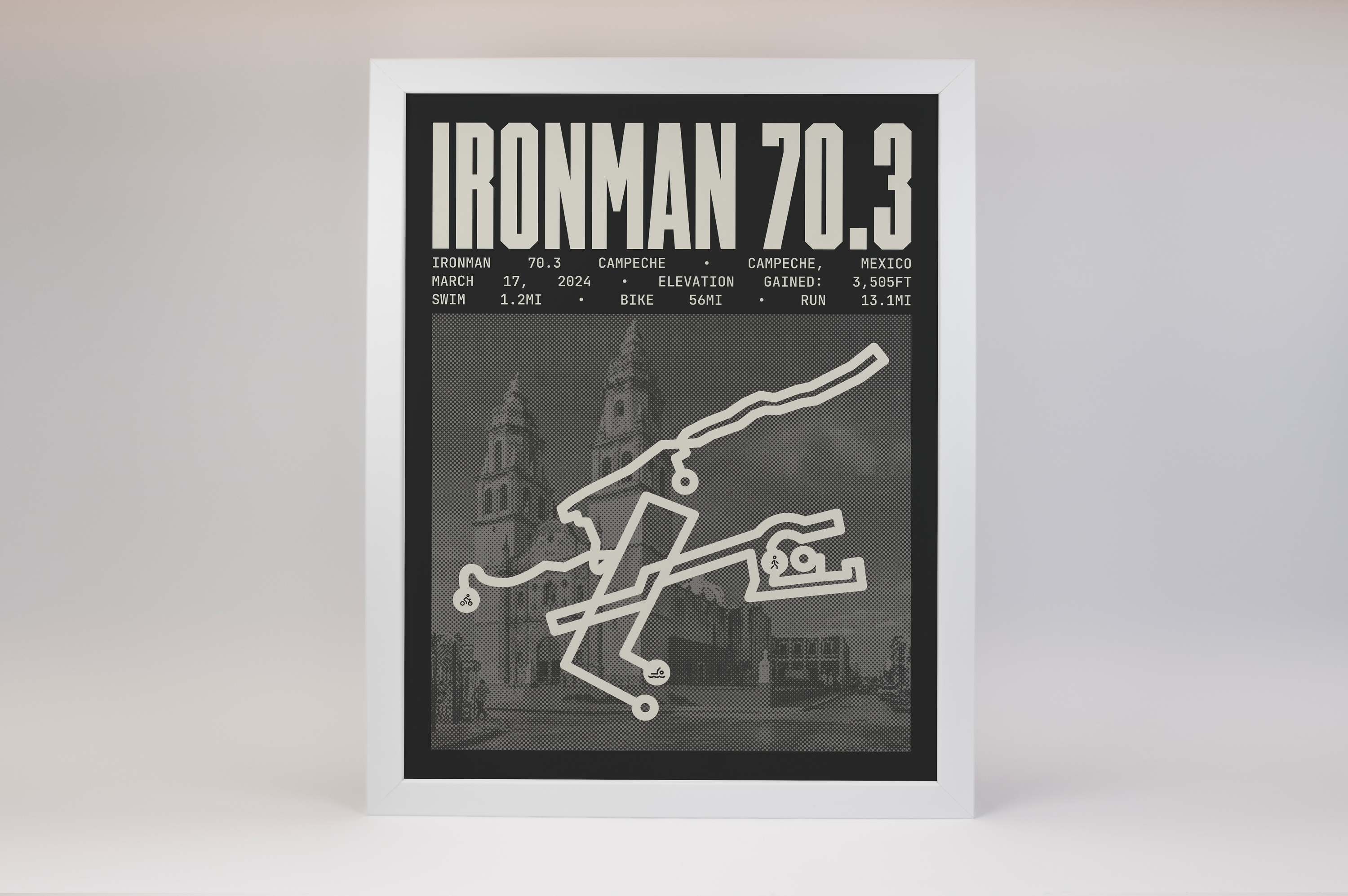 Ironman 70.3 Campeche Poster