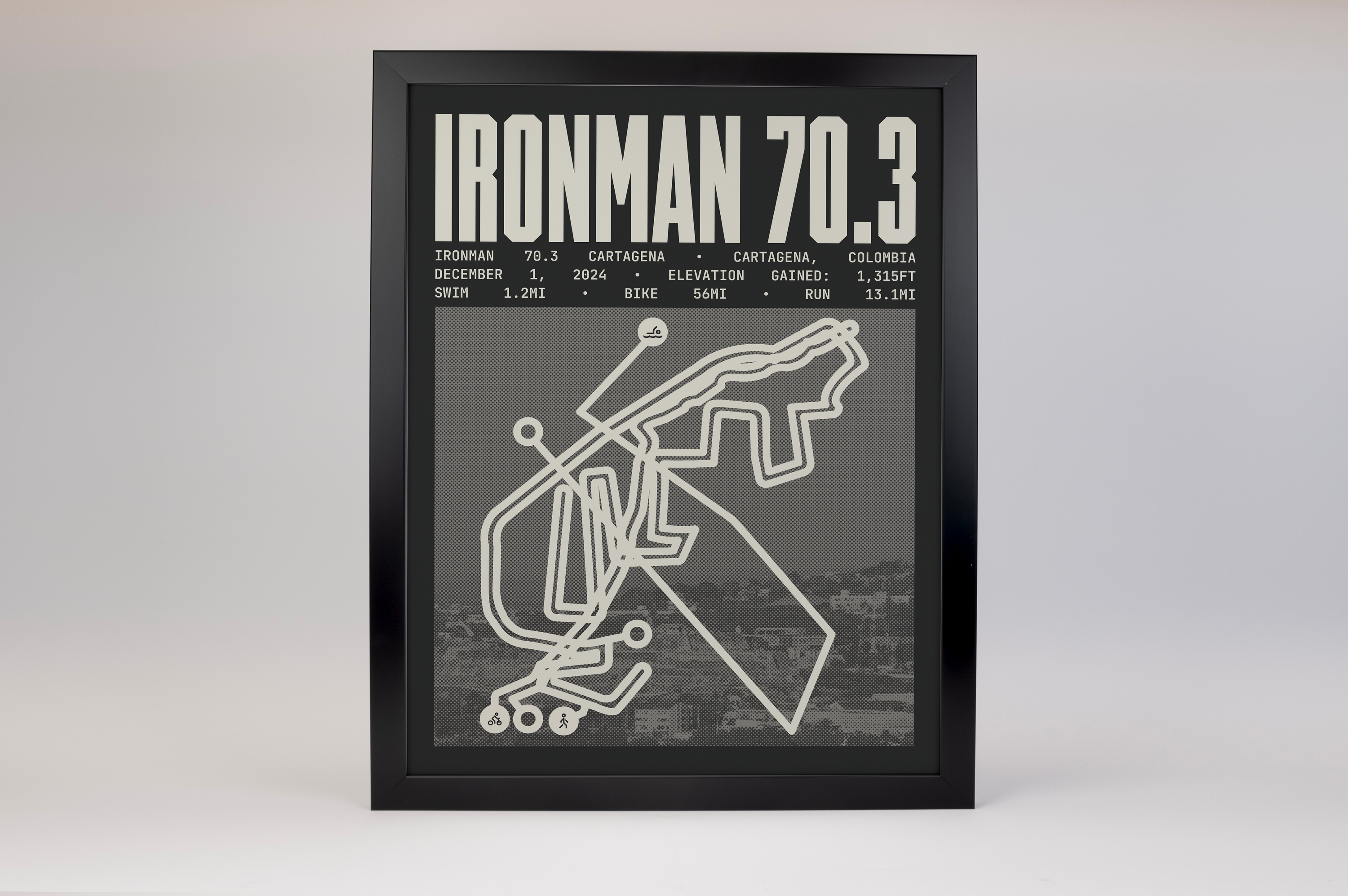 Ironman 70.3 Cartagena Poster