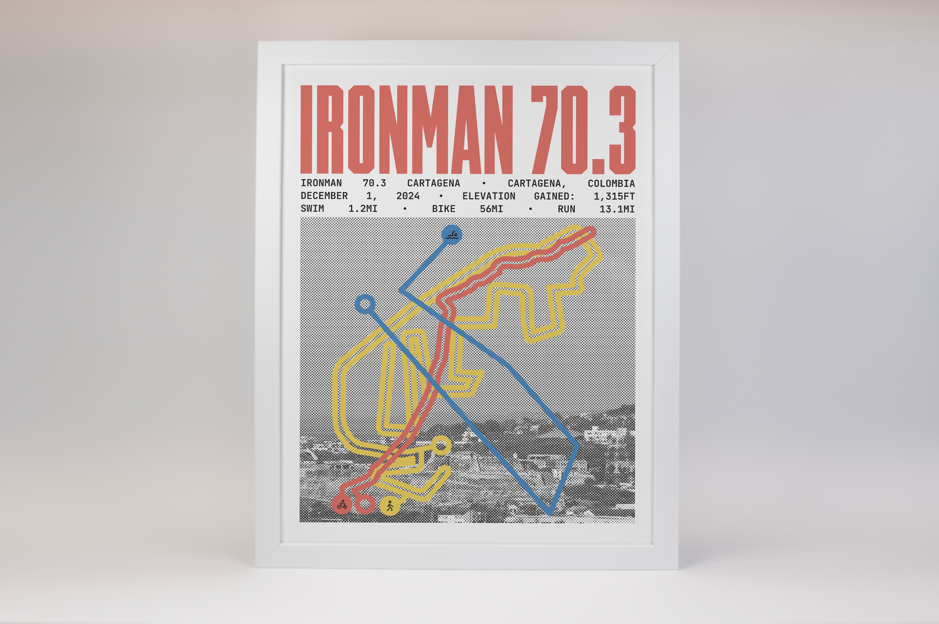 Ironman 70.3 Cartagena Poster